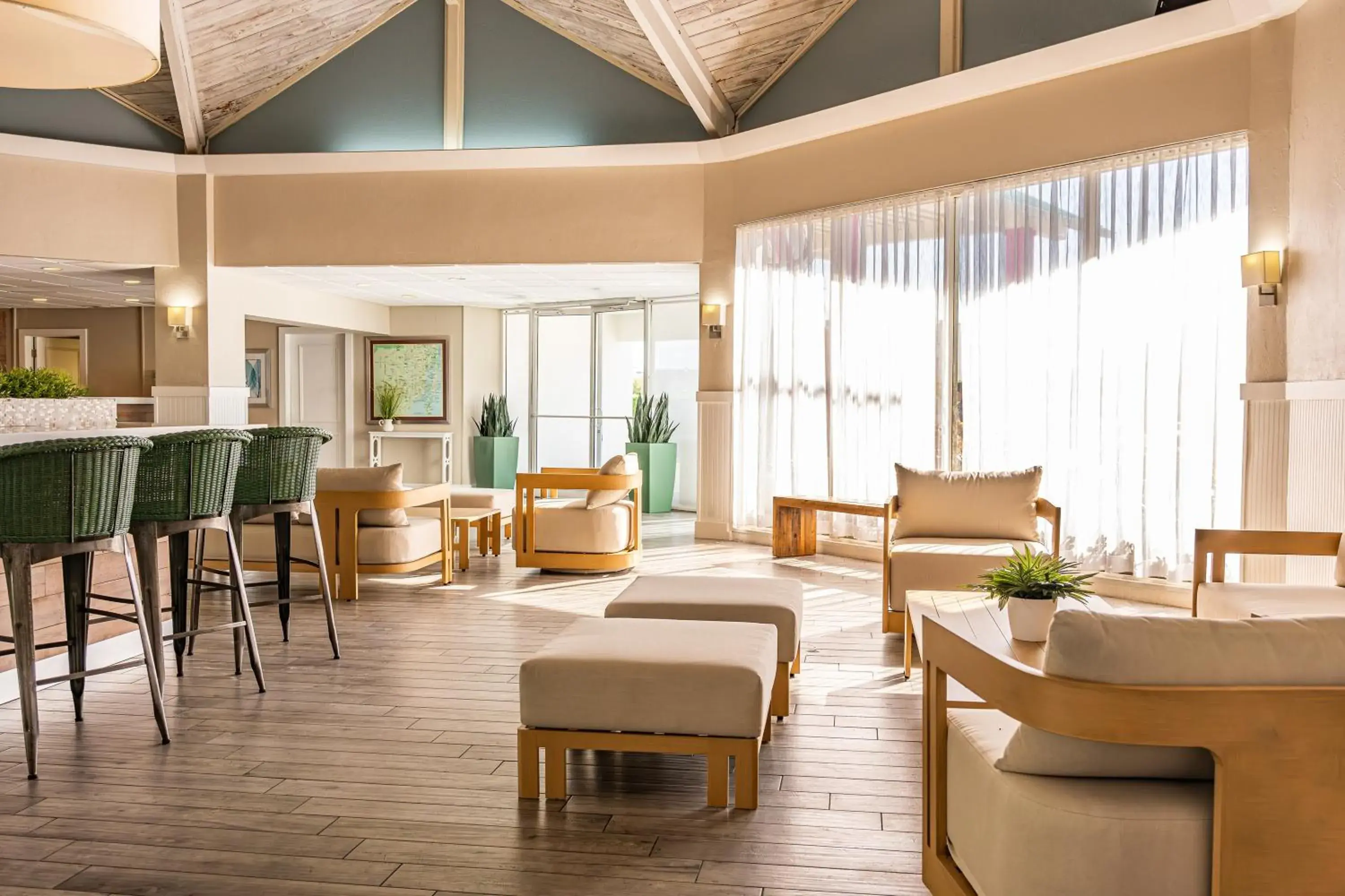 Lobby or reception in Palm Tree Club Miami Lobby or reception in Palm Tree Club Miami