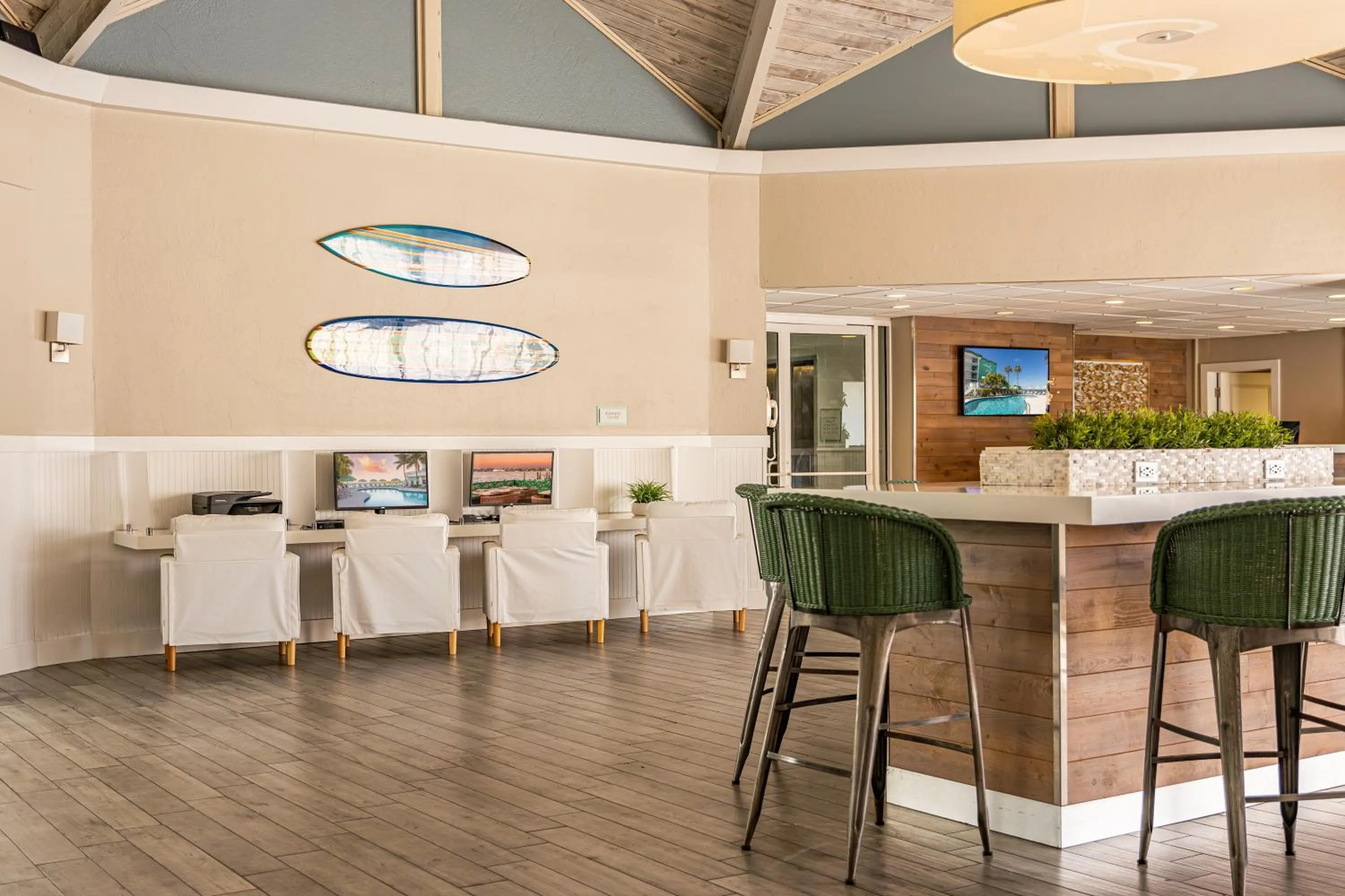 Lobby or reception in Palm Tree Club Miami