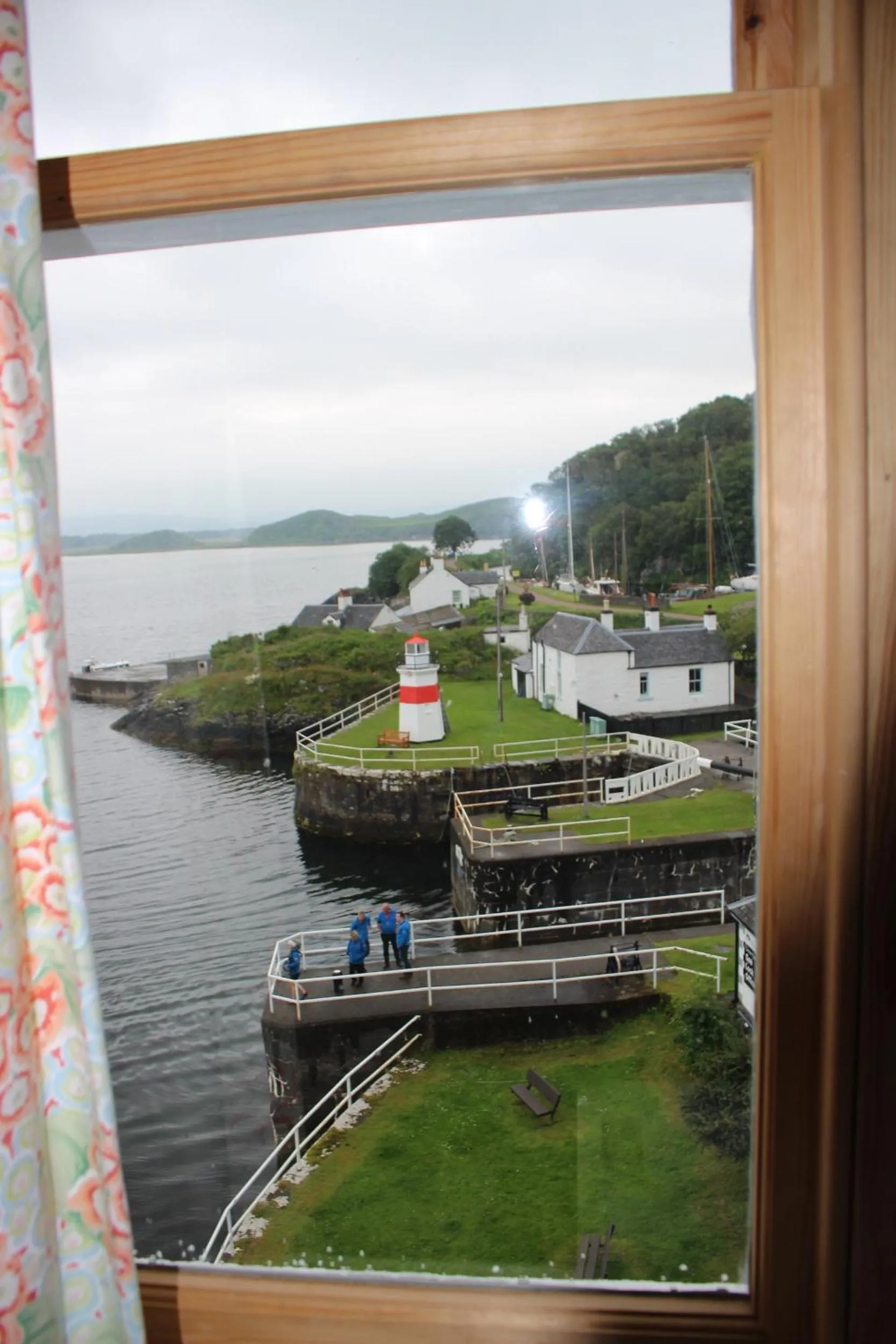 Bed in Crinan Hotel