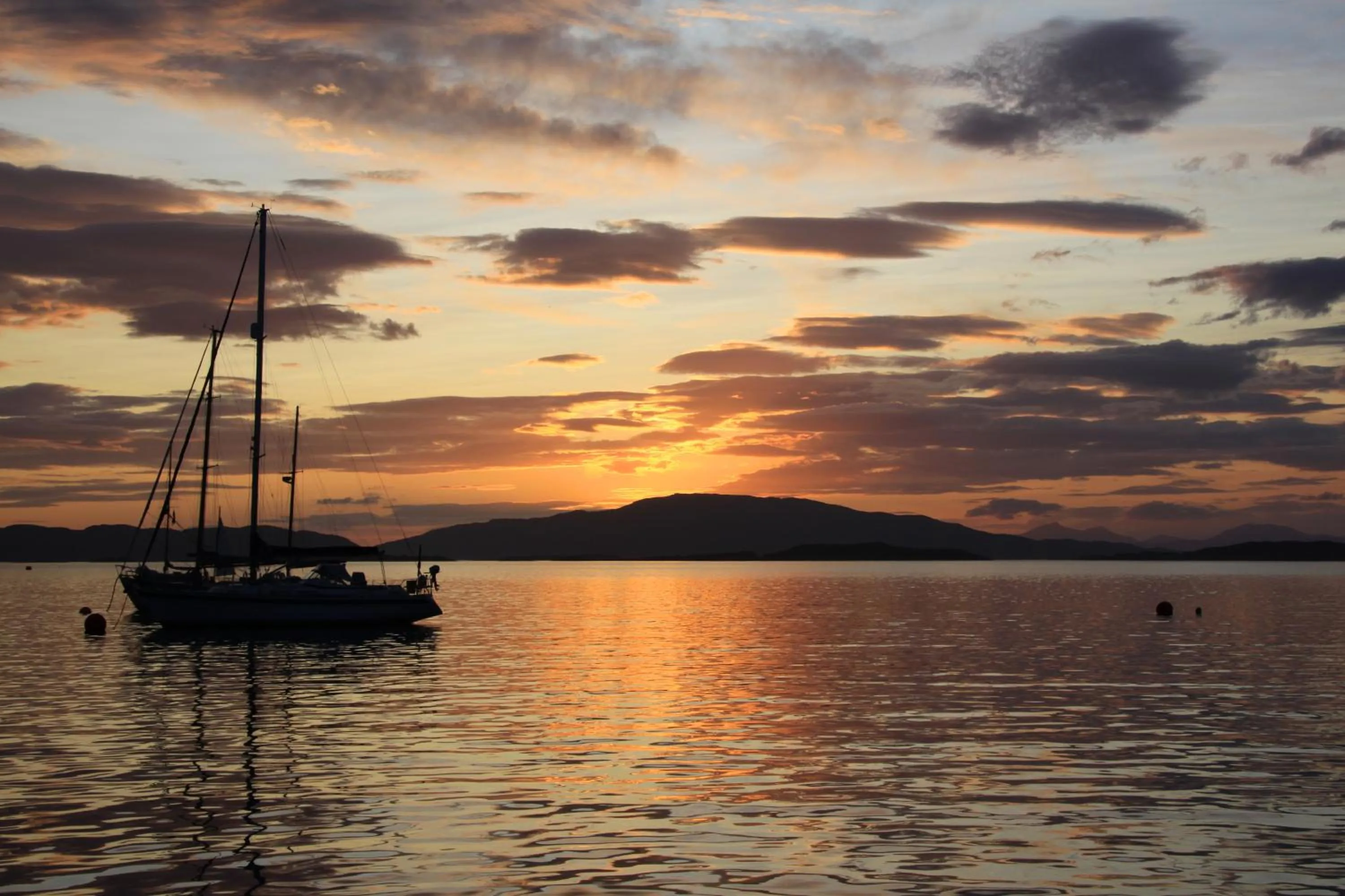 Natural landscape in Crinan Hotel