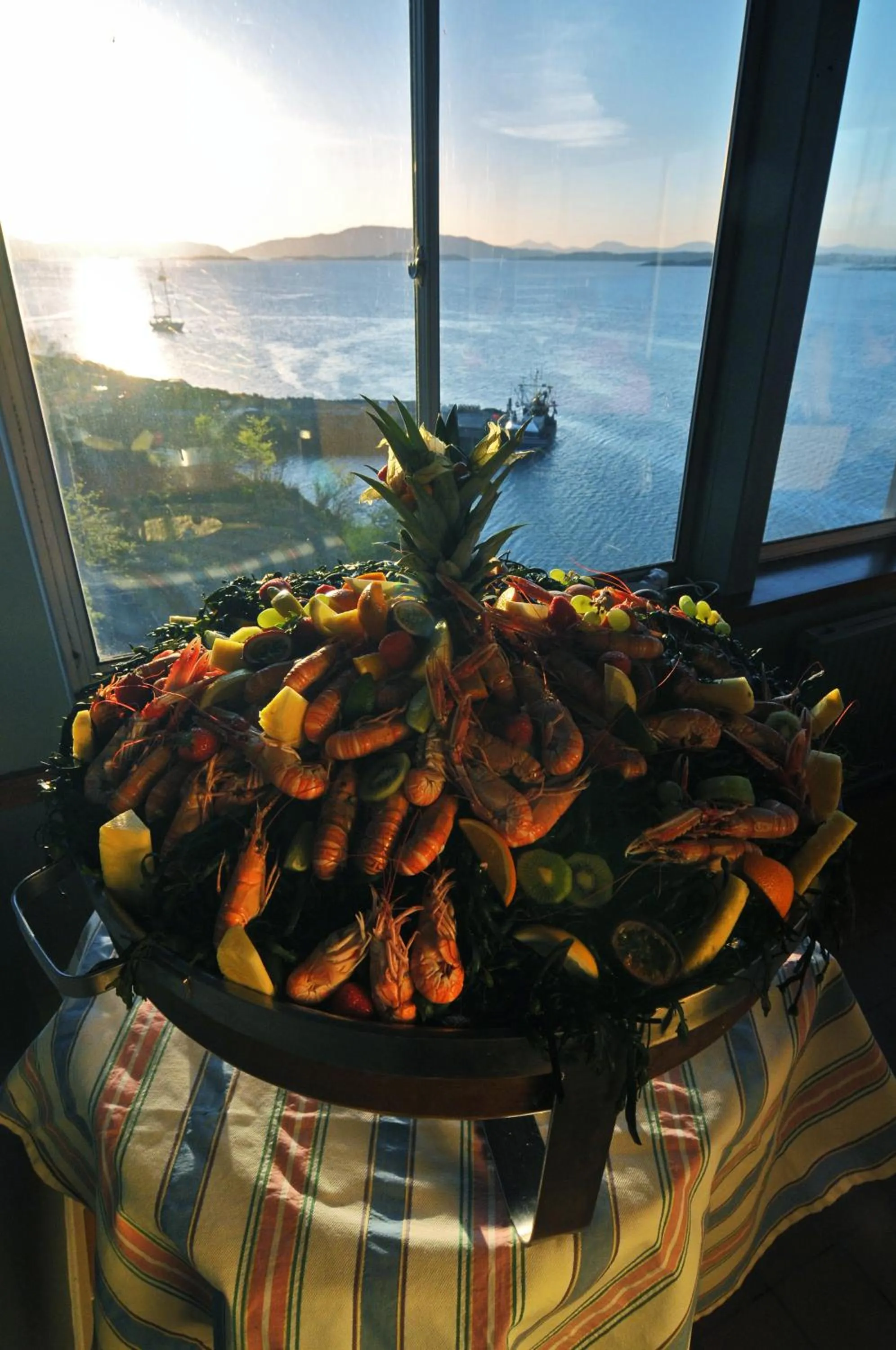 Food close-up in Crinan Hotel
