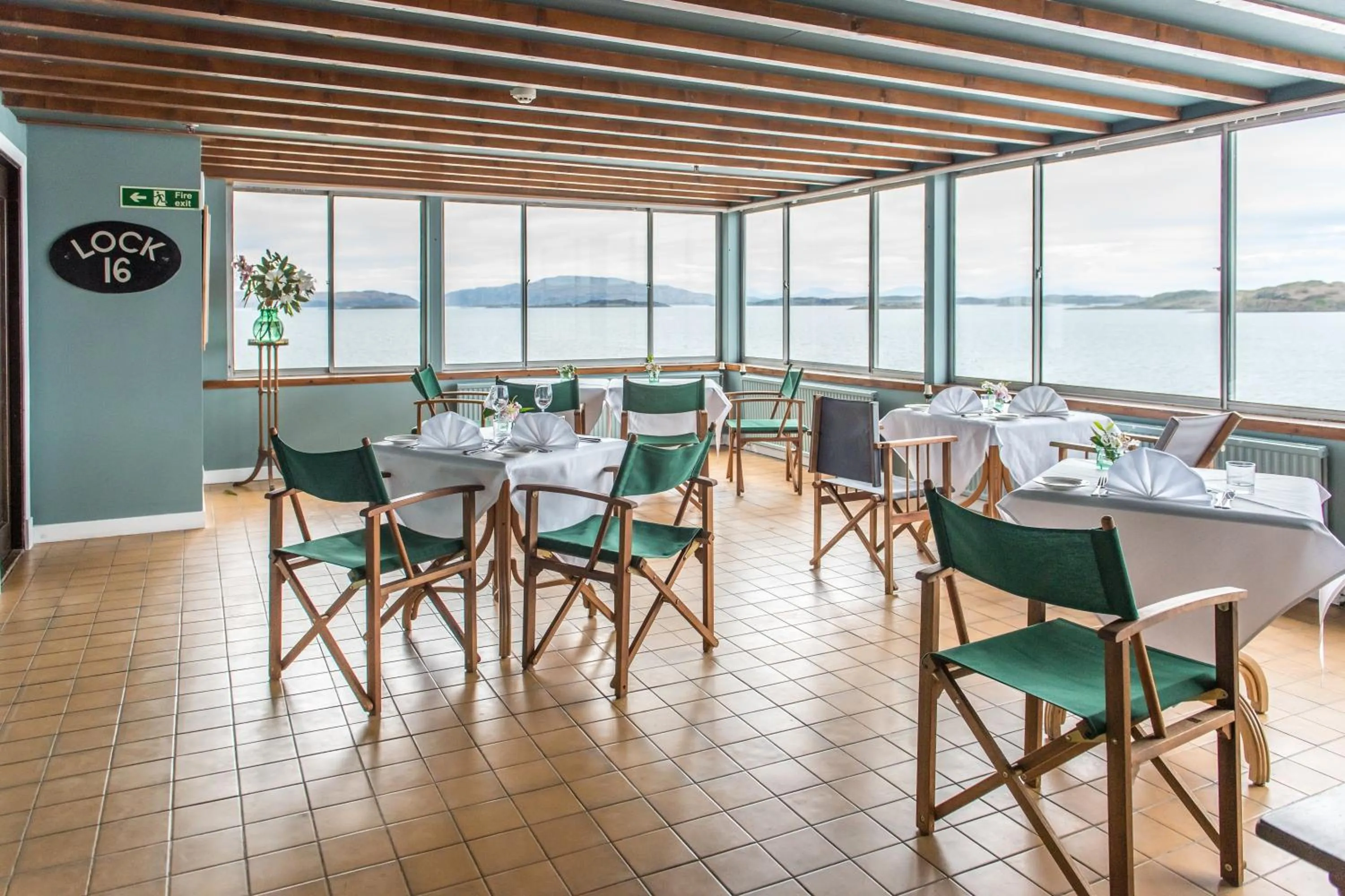 Dinner in Crinan Hotel