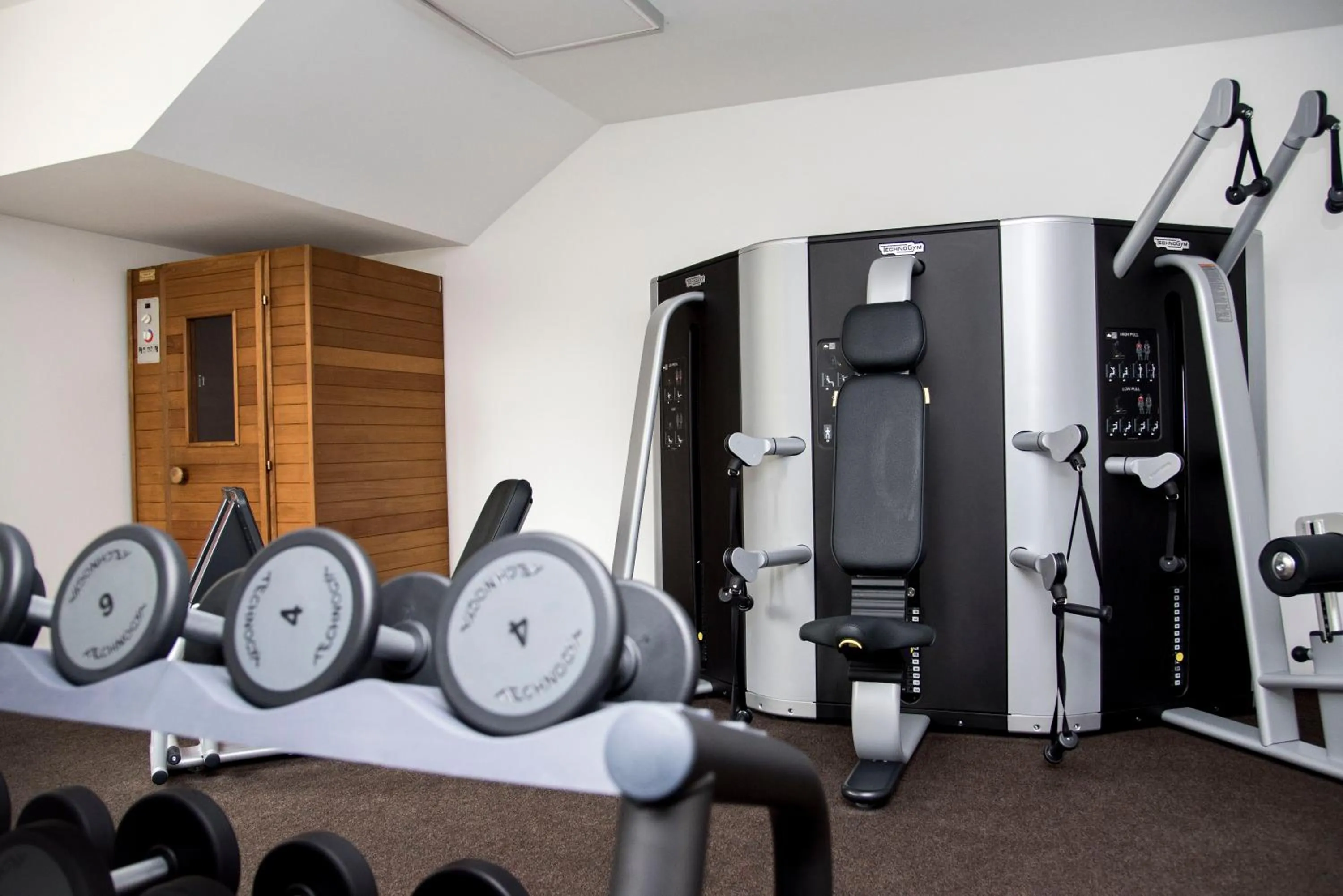 Fitness centre/facilities in Hotel Villa Elsa