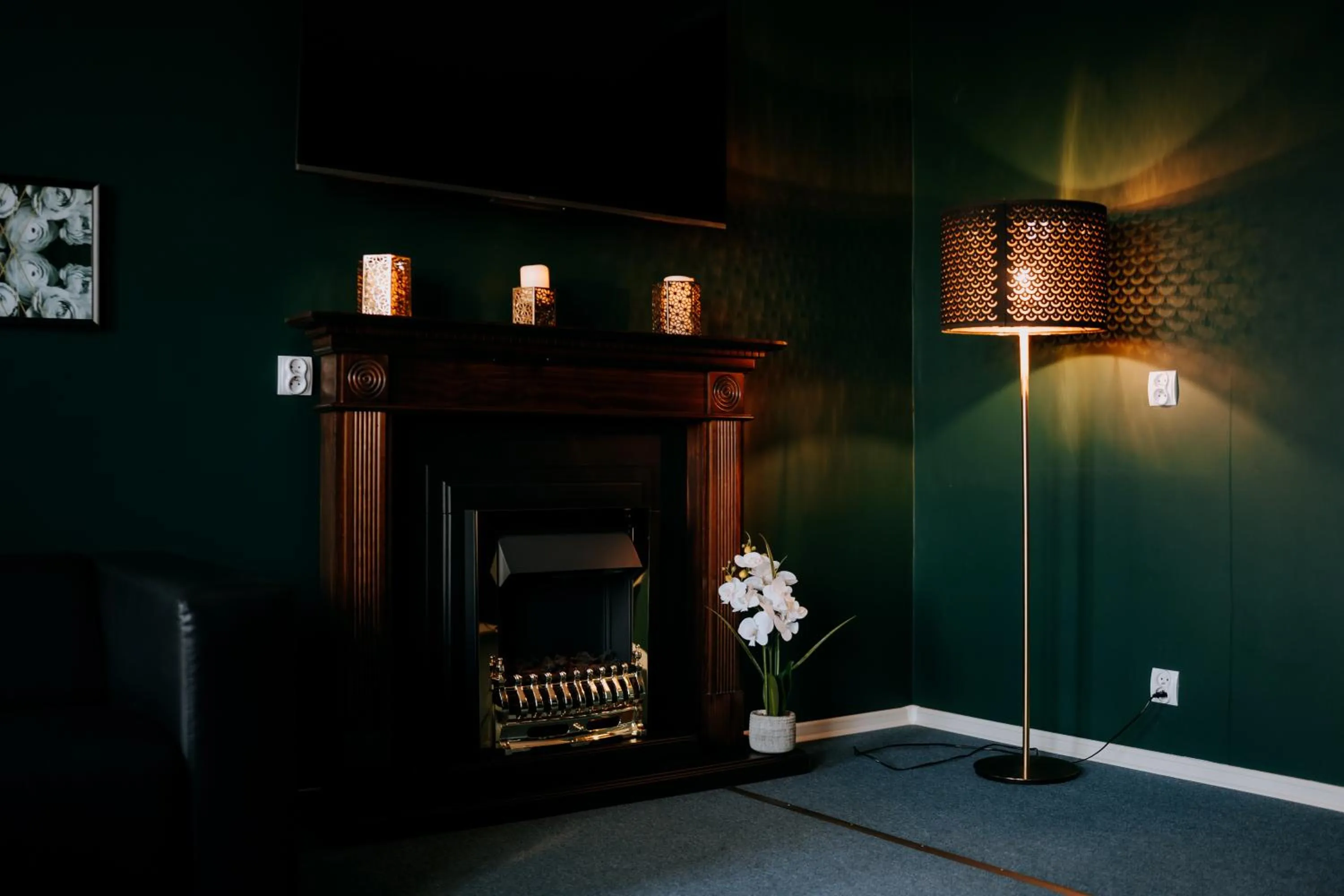 Seating area in Willa Czarnieckiego