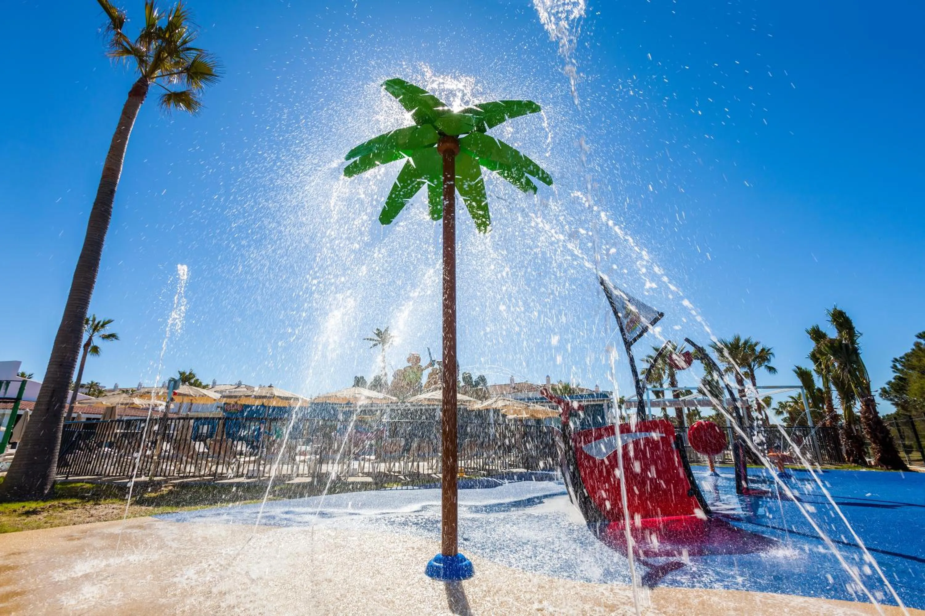 Aqua park in Hotel Riu Chiclana - All Inclusive