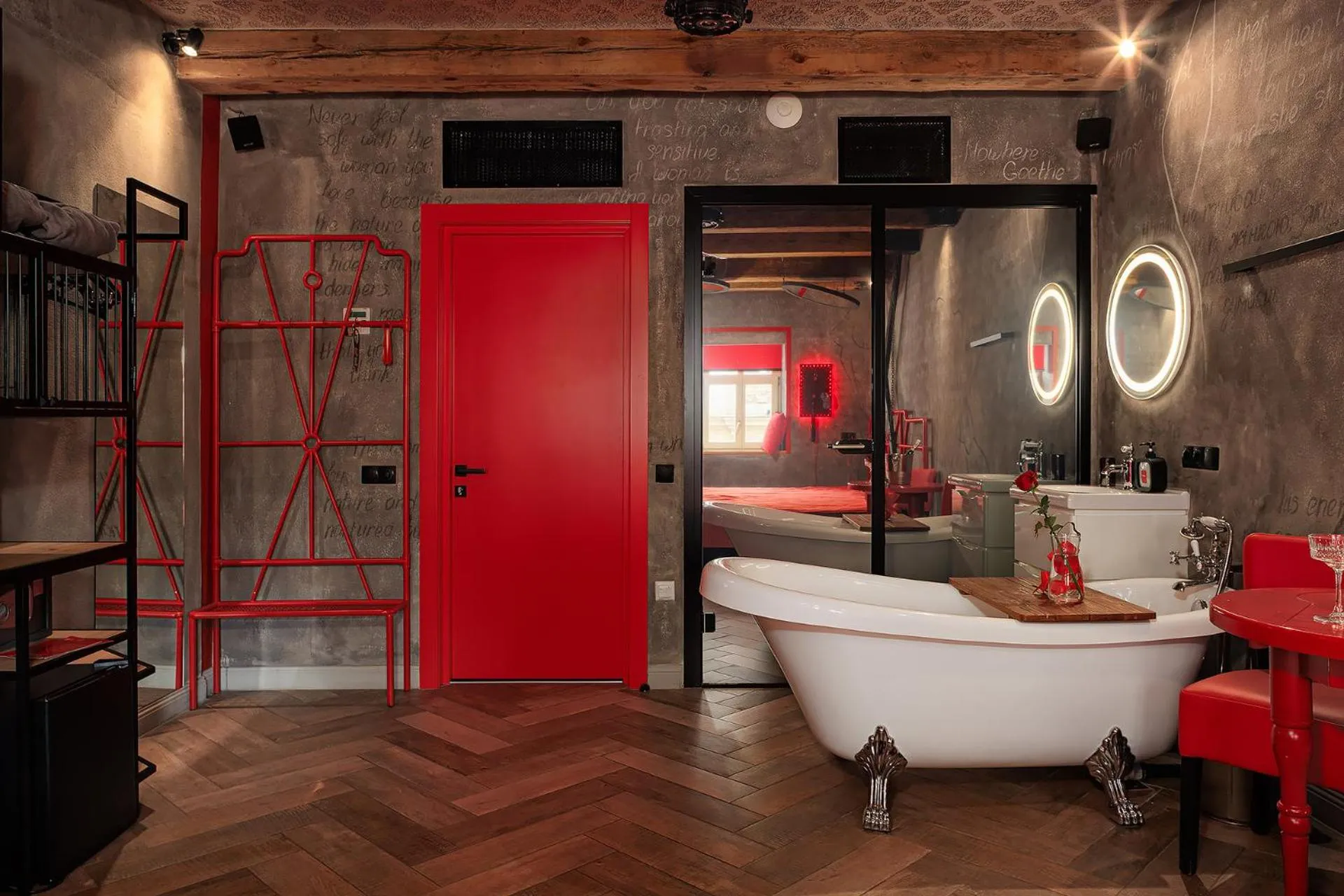 Bathroom in Masoch. Hotel & Cafe
