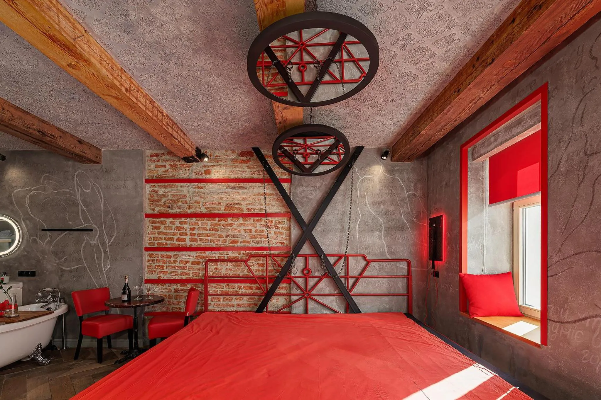 Bed in Masoch. Hotel & Cafe
