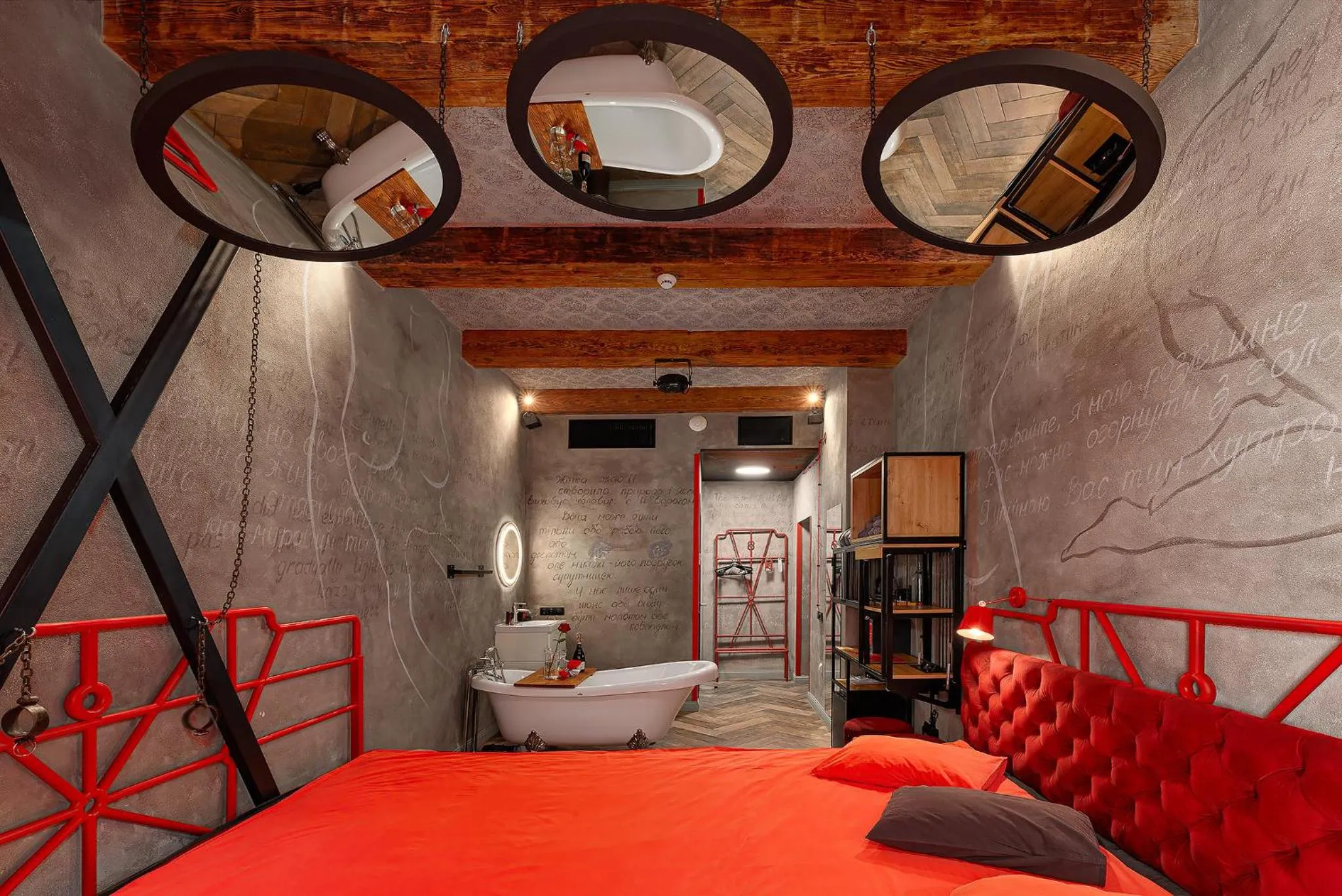 Bed in Masoch. Hotel & Cafe