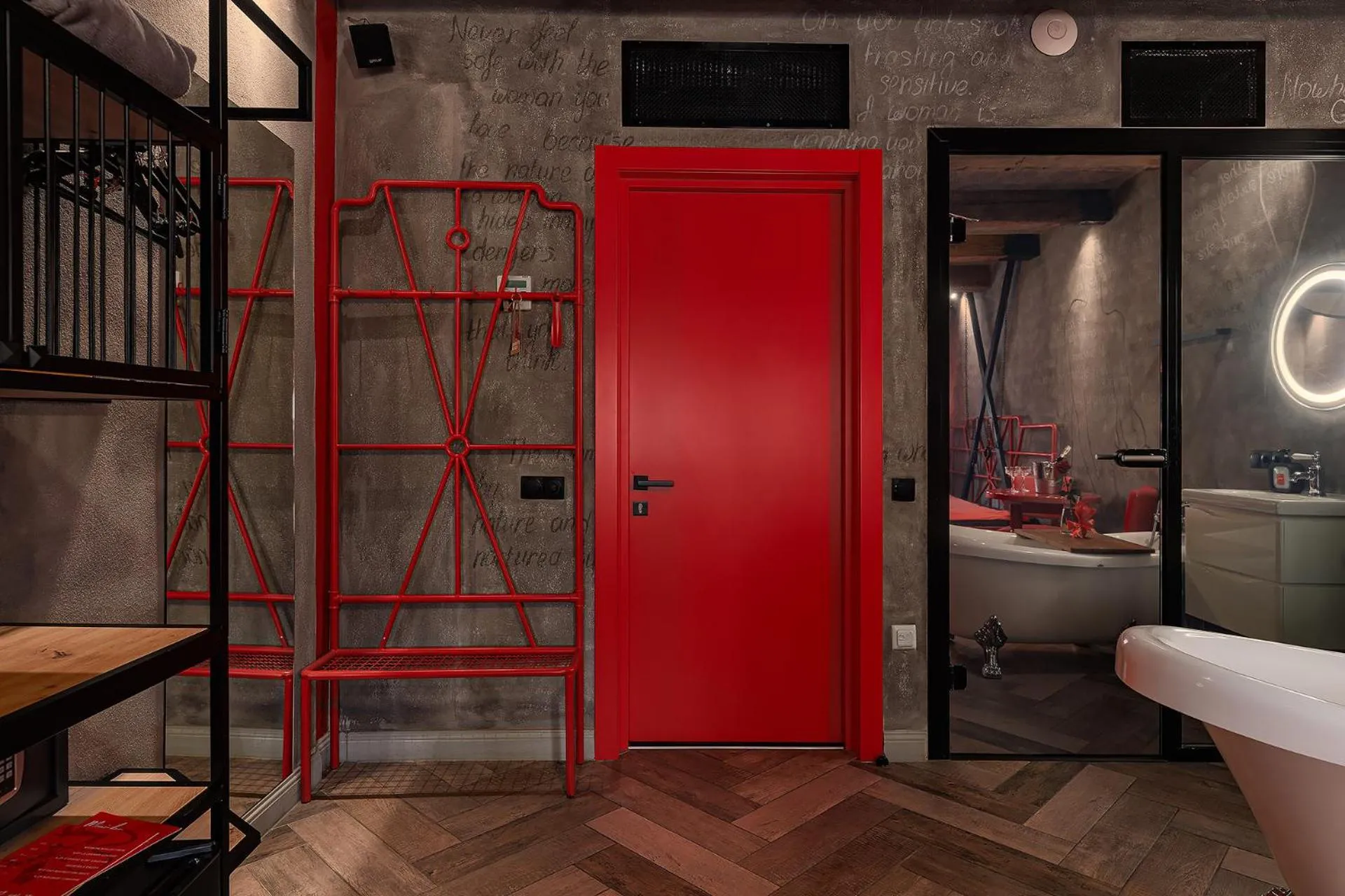 Bathroom in Masoch. Hotel & Cafe