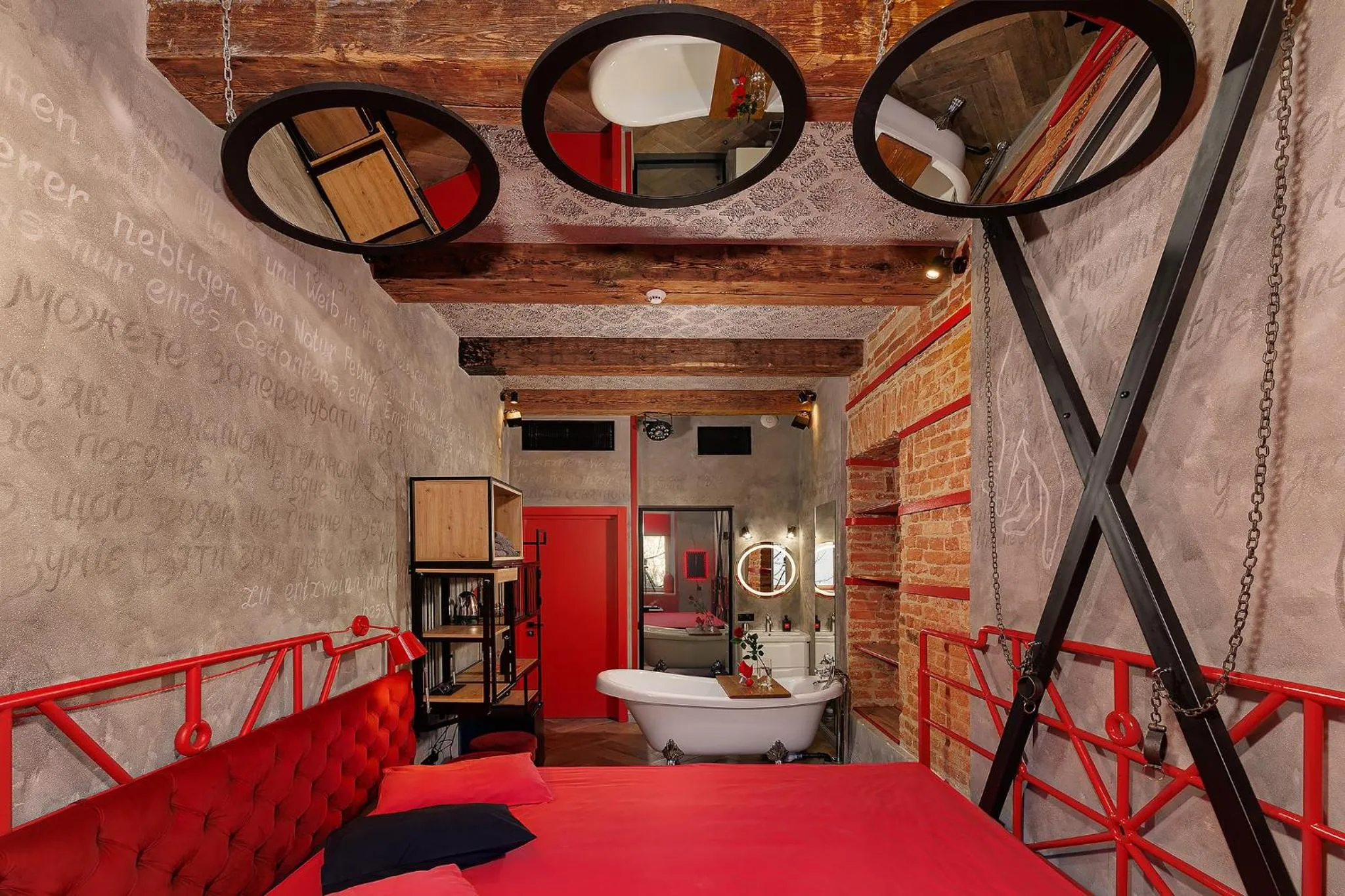 Bed in Masoch. Hotel & Cafe
