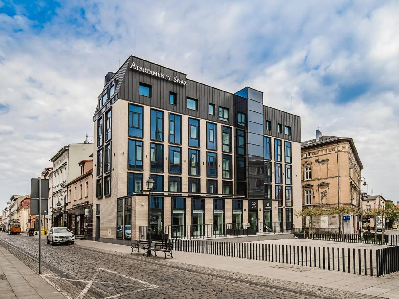 Property building in Apartamenty Sowa Bydgoszcz