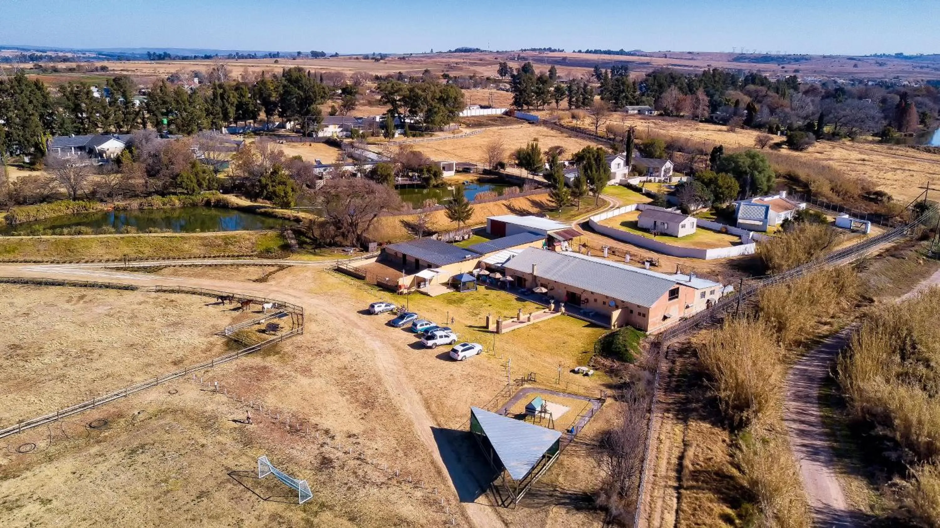 Bird's eye view in Lanseria Country Estate