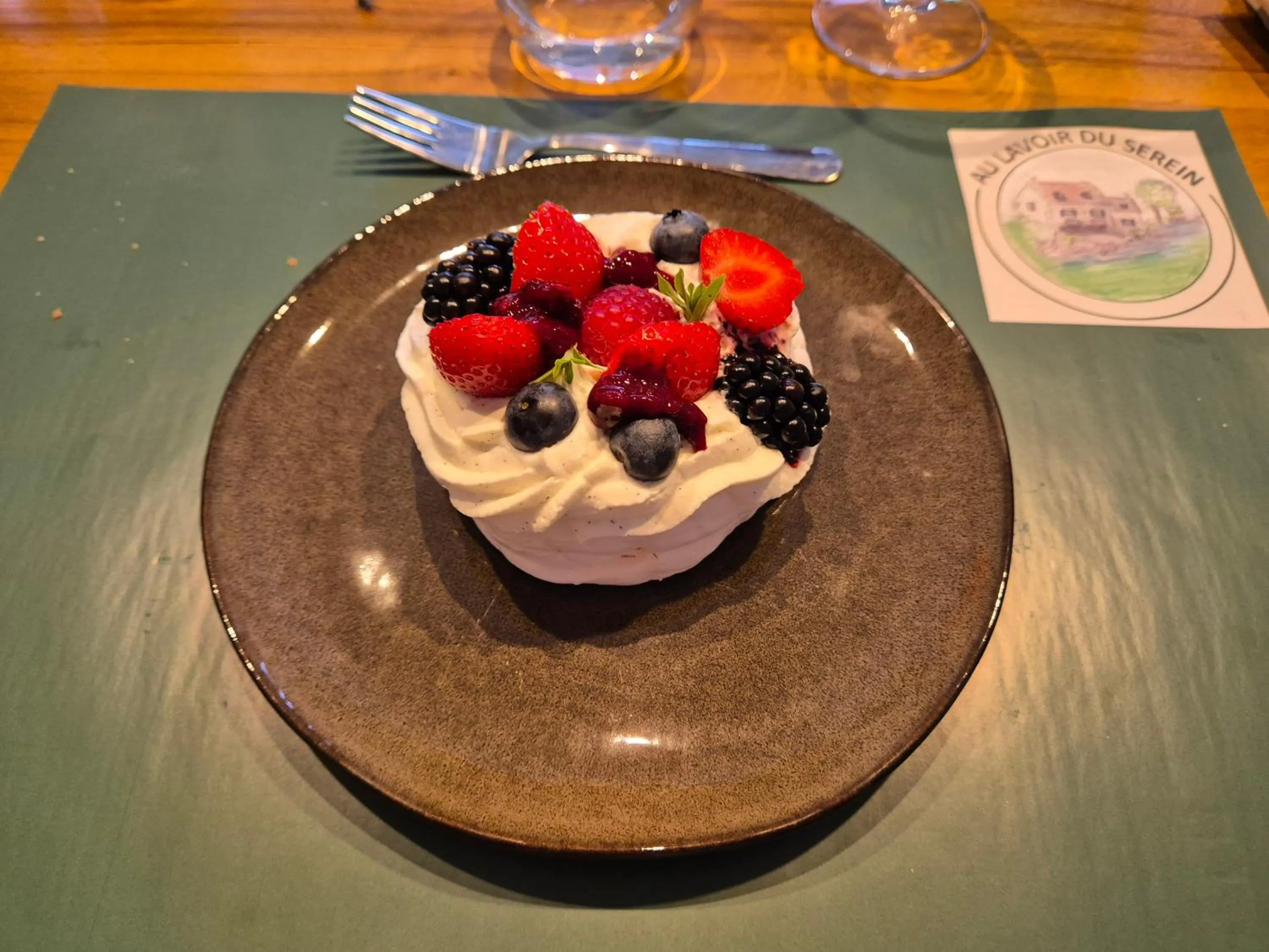 Dinner in Au lavoir du Serein "L'Eventail"