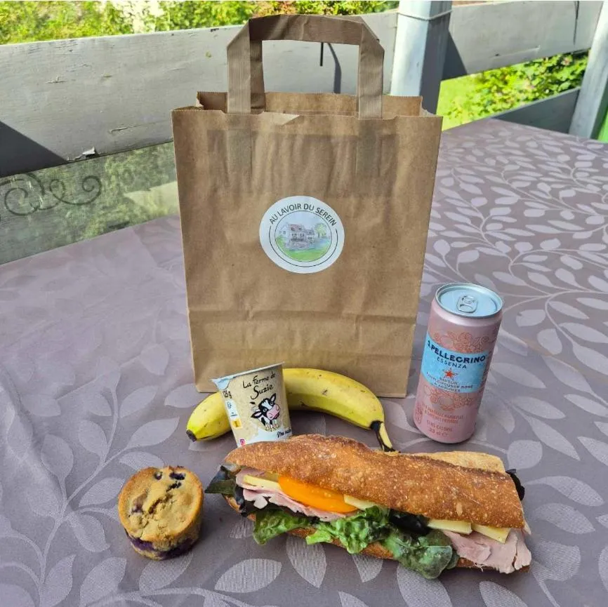 Lunch in Au lavoir du Serein "L'Eventail"