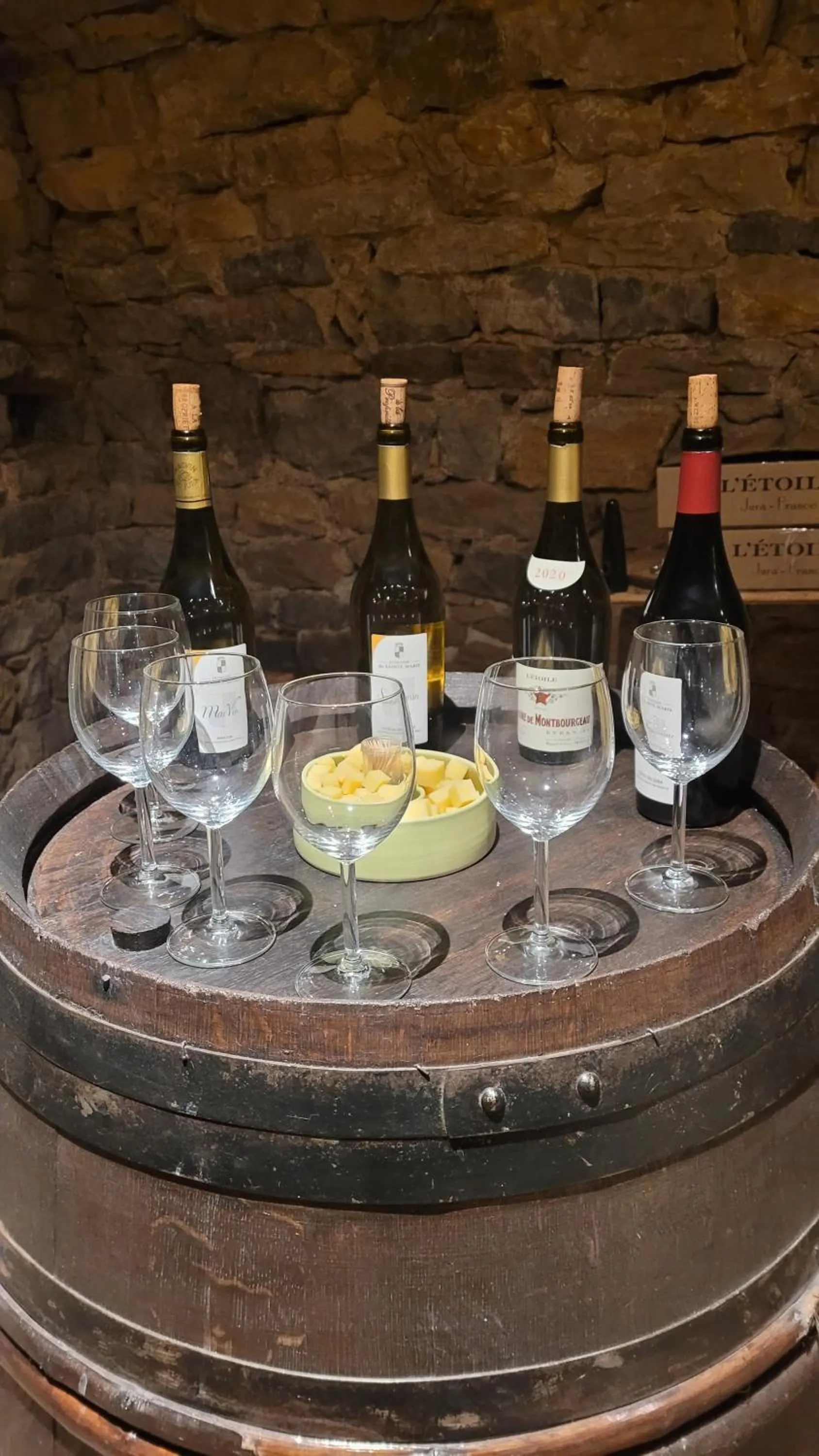 Drinks in Au lavoir du Serein "L'Eventail"