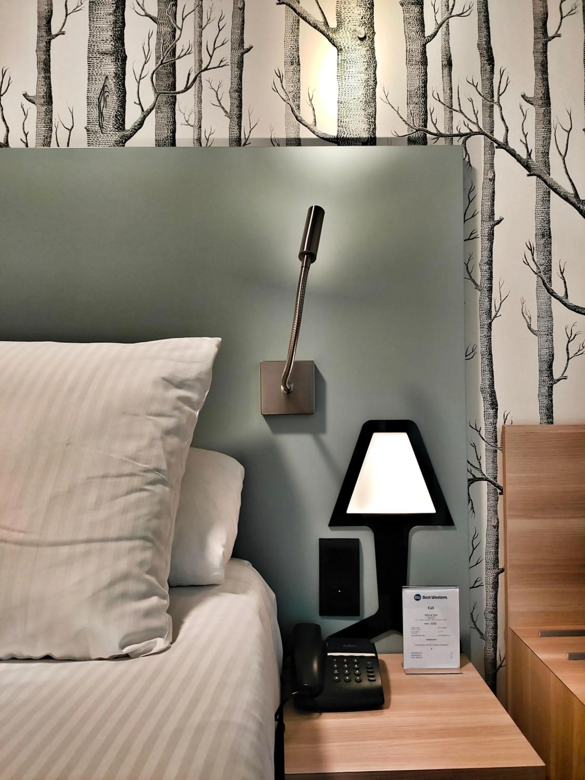 Decorative detail in Best Western Hotel De Paris