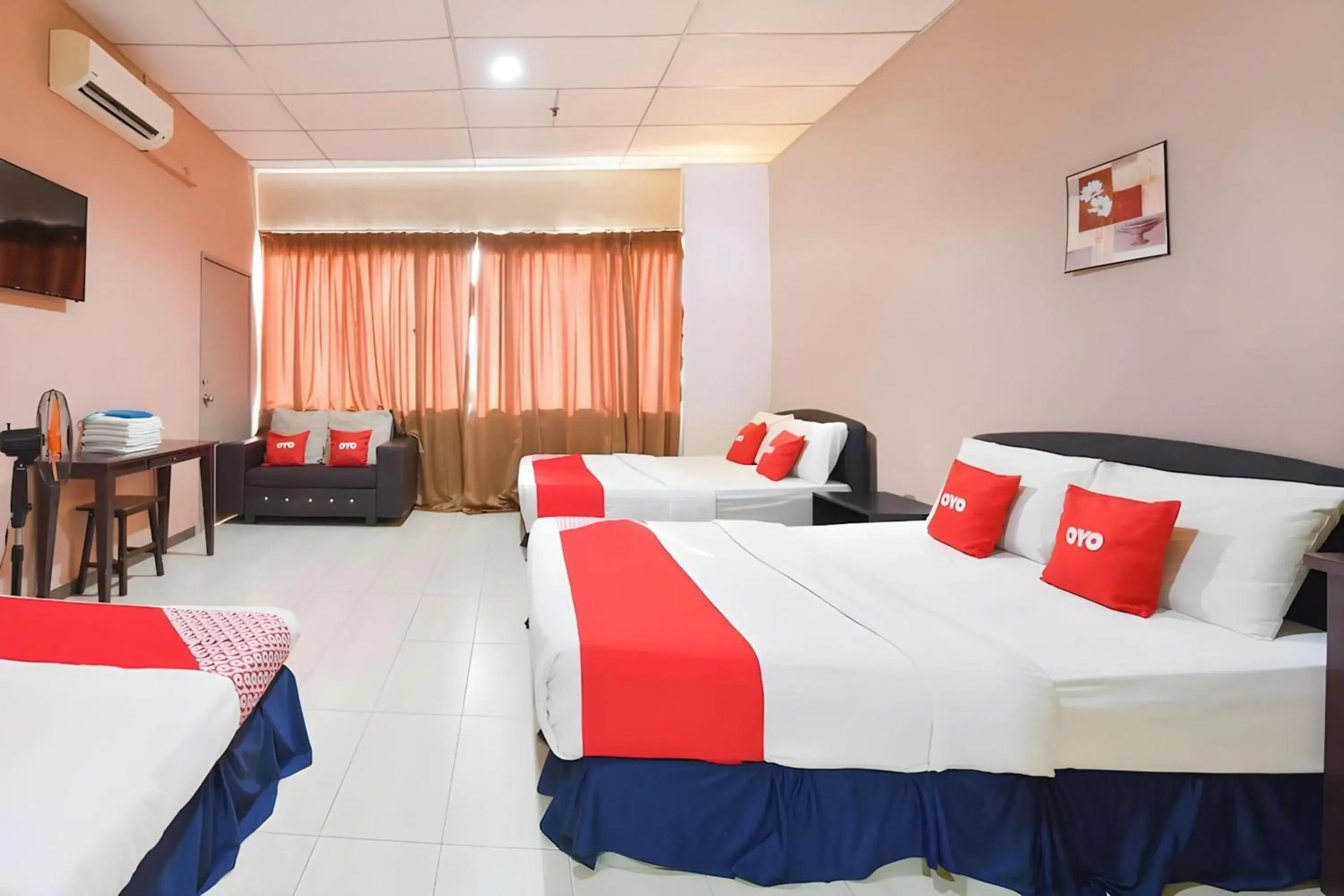 Bedroom, Bed in Hotel O Destiny Riverside Hotel Bedroom, Bed in Hotel O Destiny Riverside Hotel