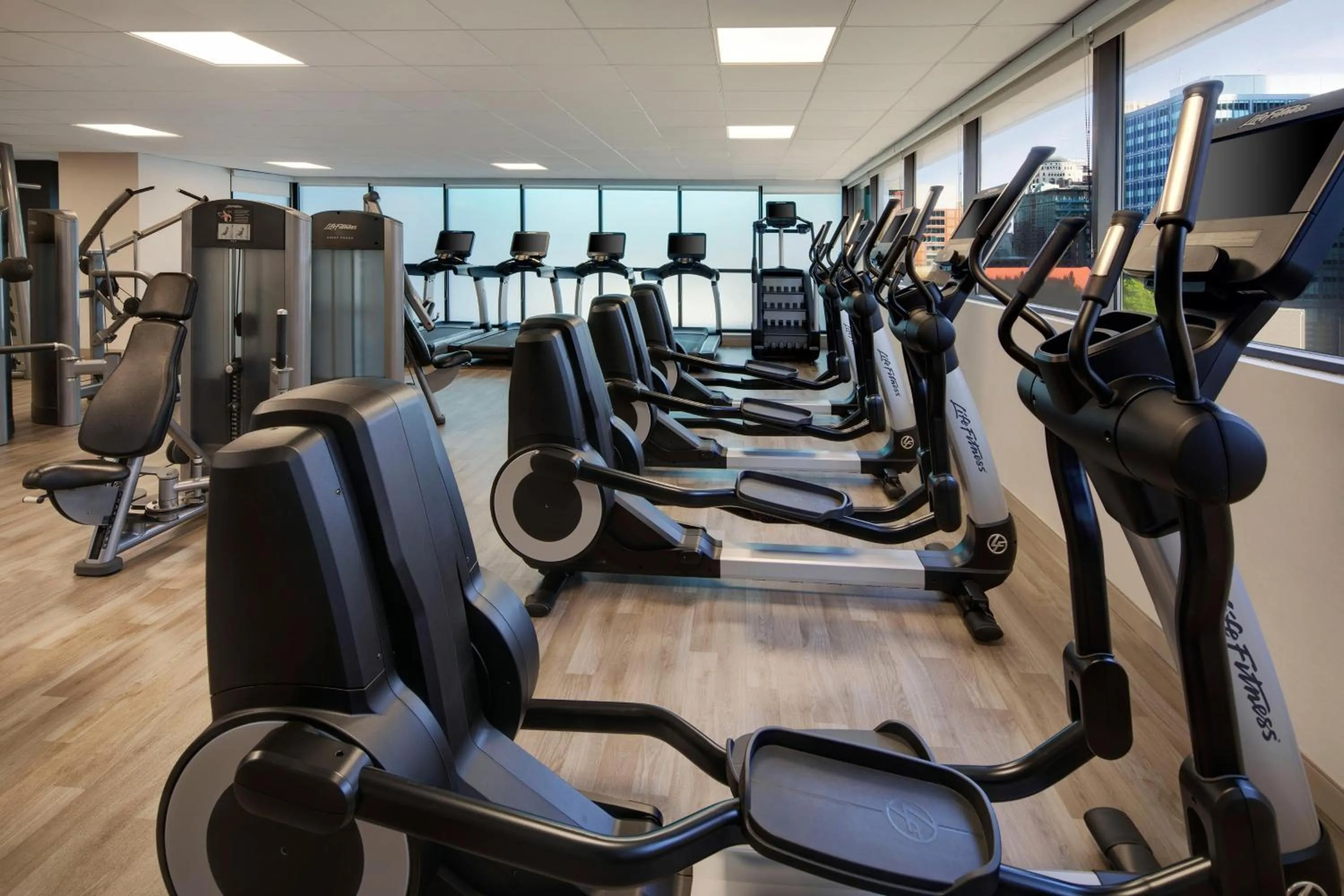 Fitness centre/facilities in Sheraton Philadelphia Downtown