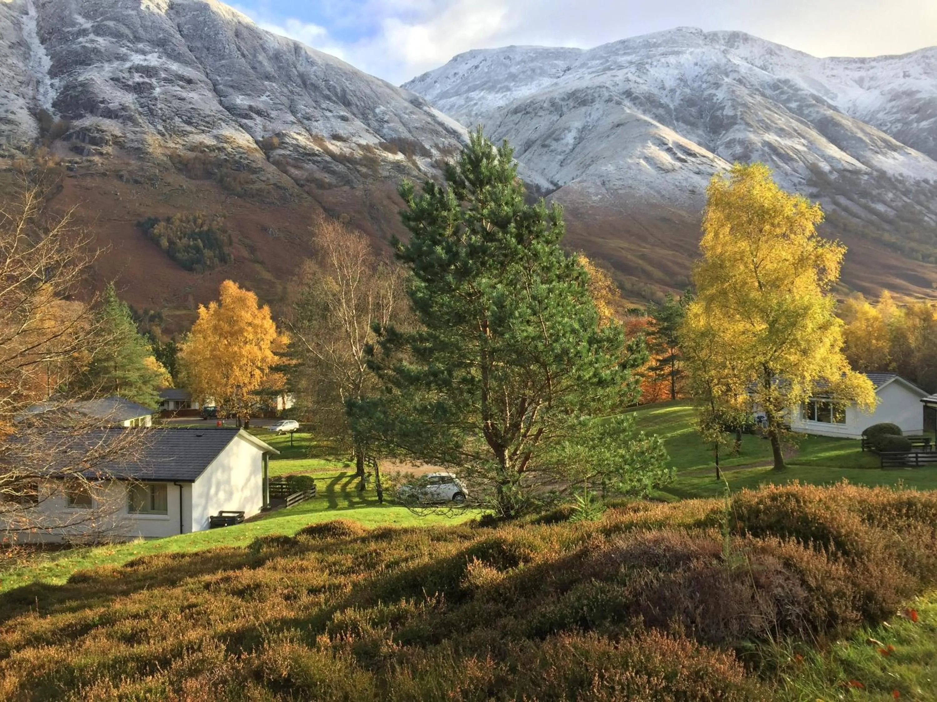 Property building in Glen Nevis Holidays