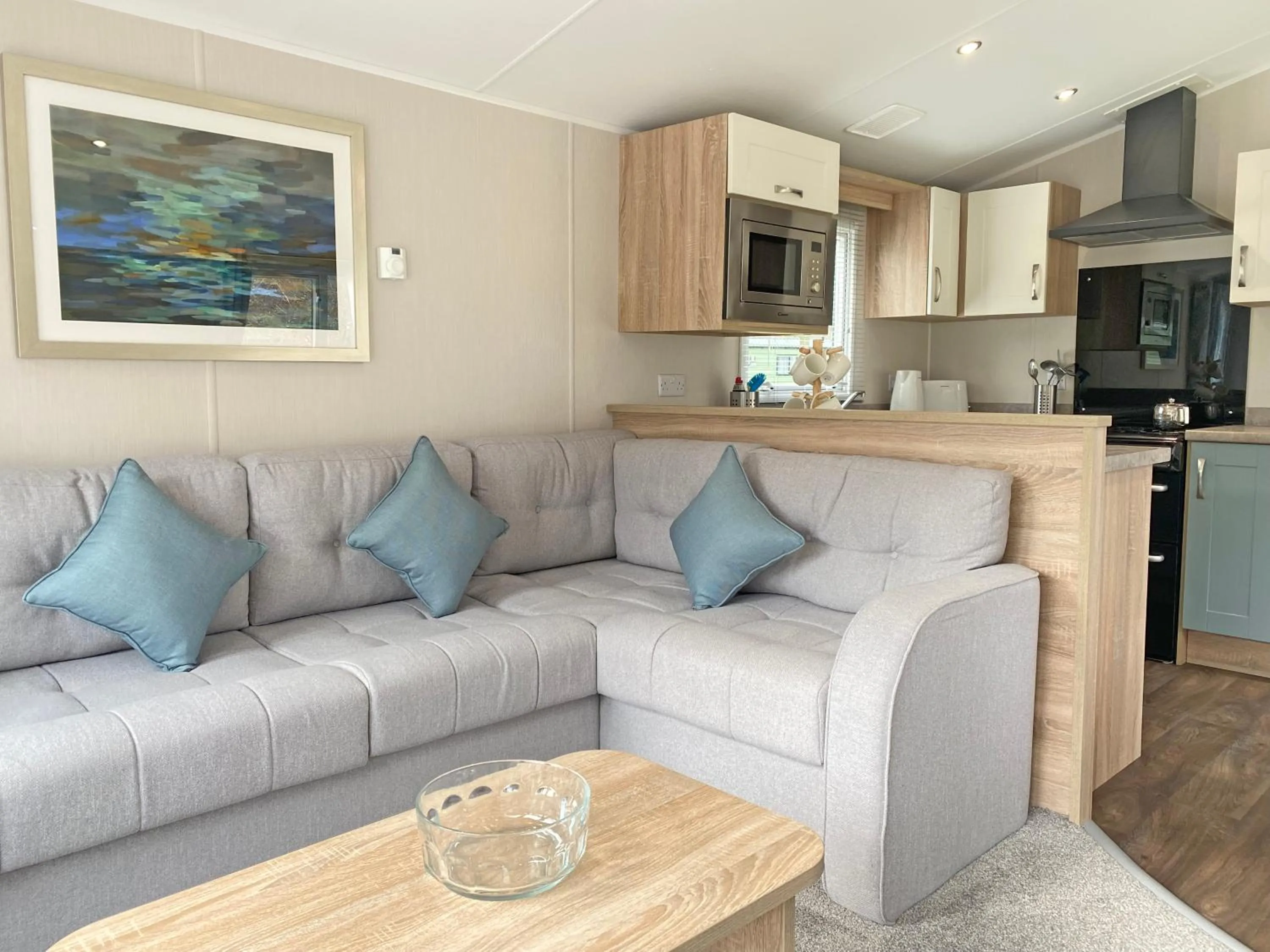 Kitchen or kitchenette in Glen Nevis Holidays