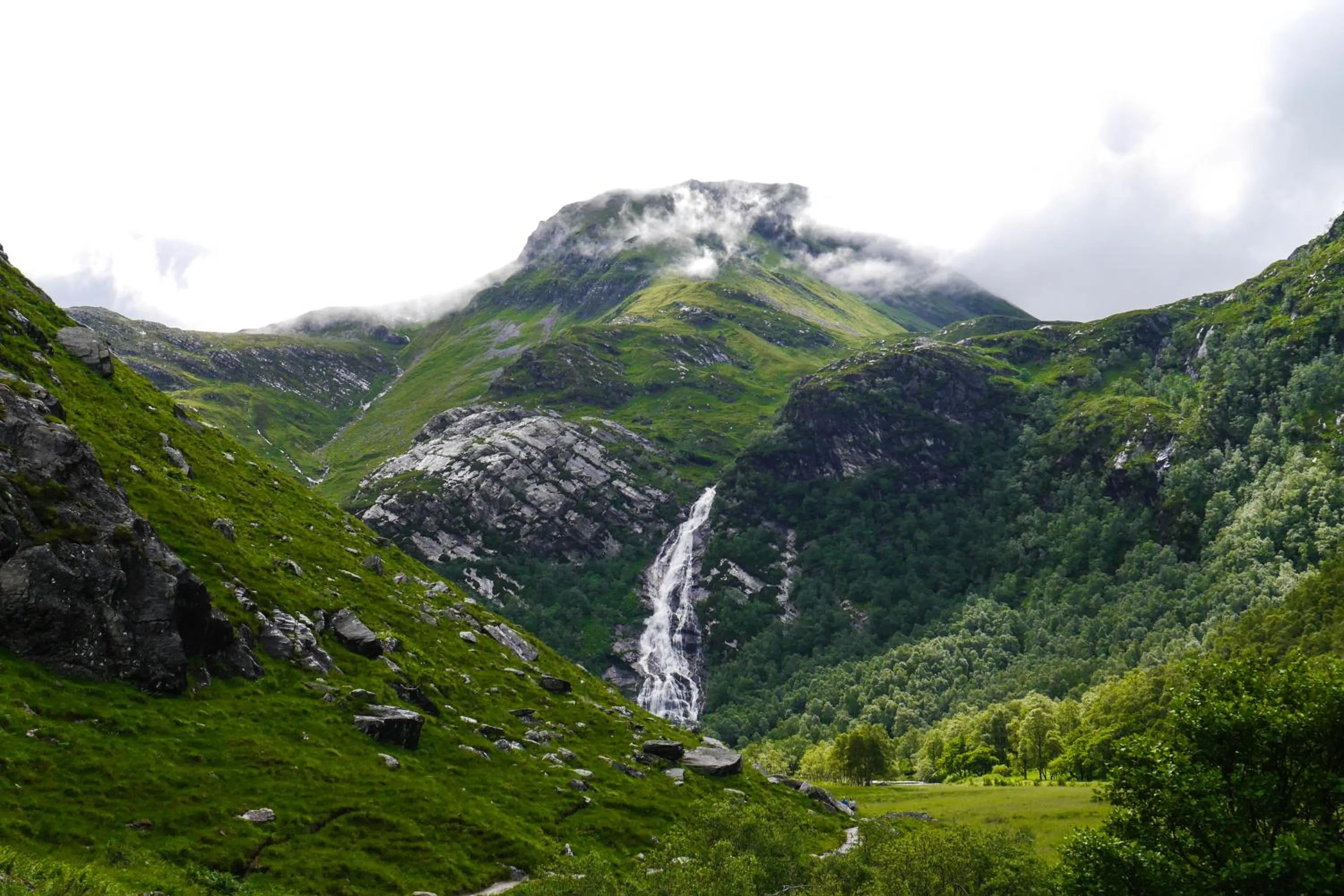 Natural landscape in Glen Nevis Holidays