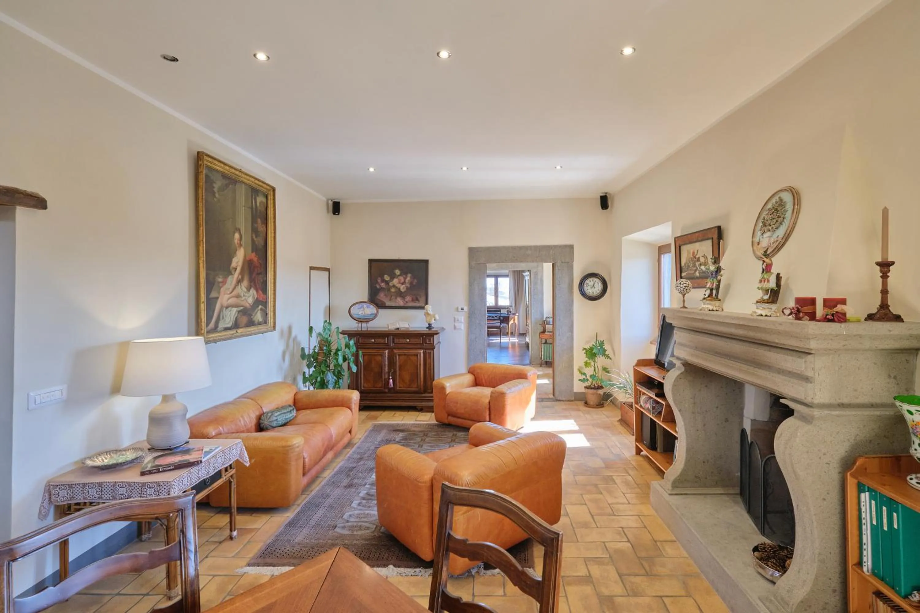 Living room in Palazzo Mazzini