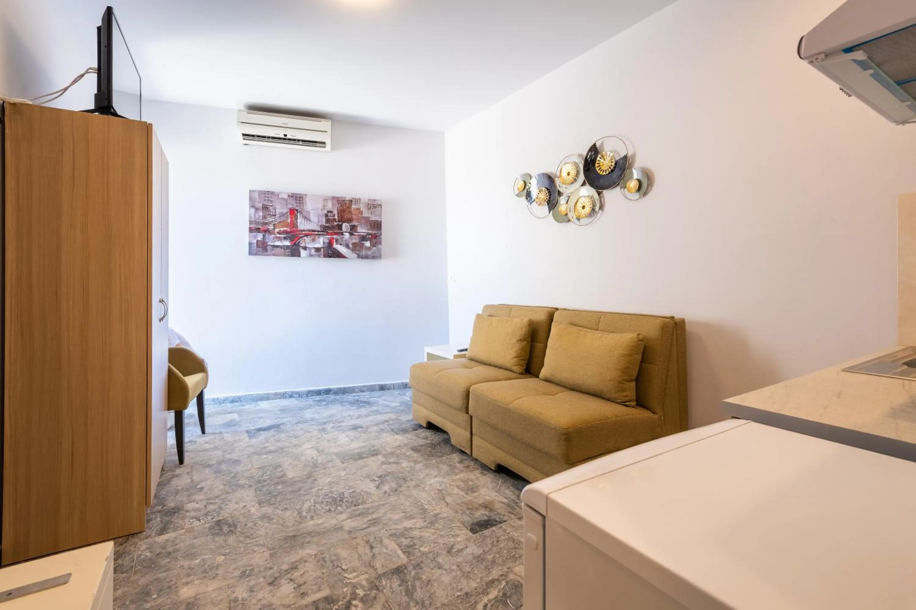 Seating area in Musela Studios