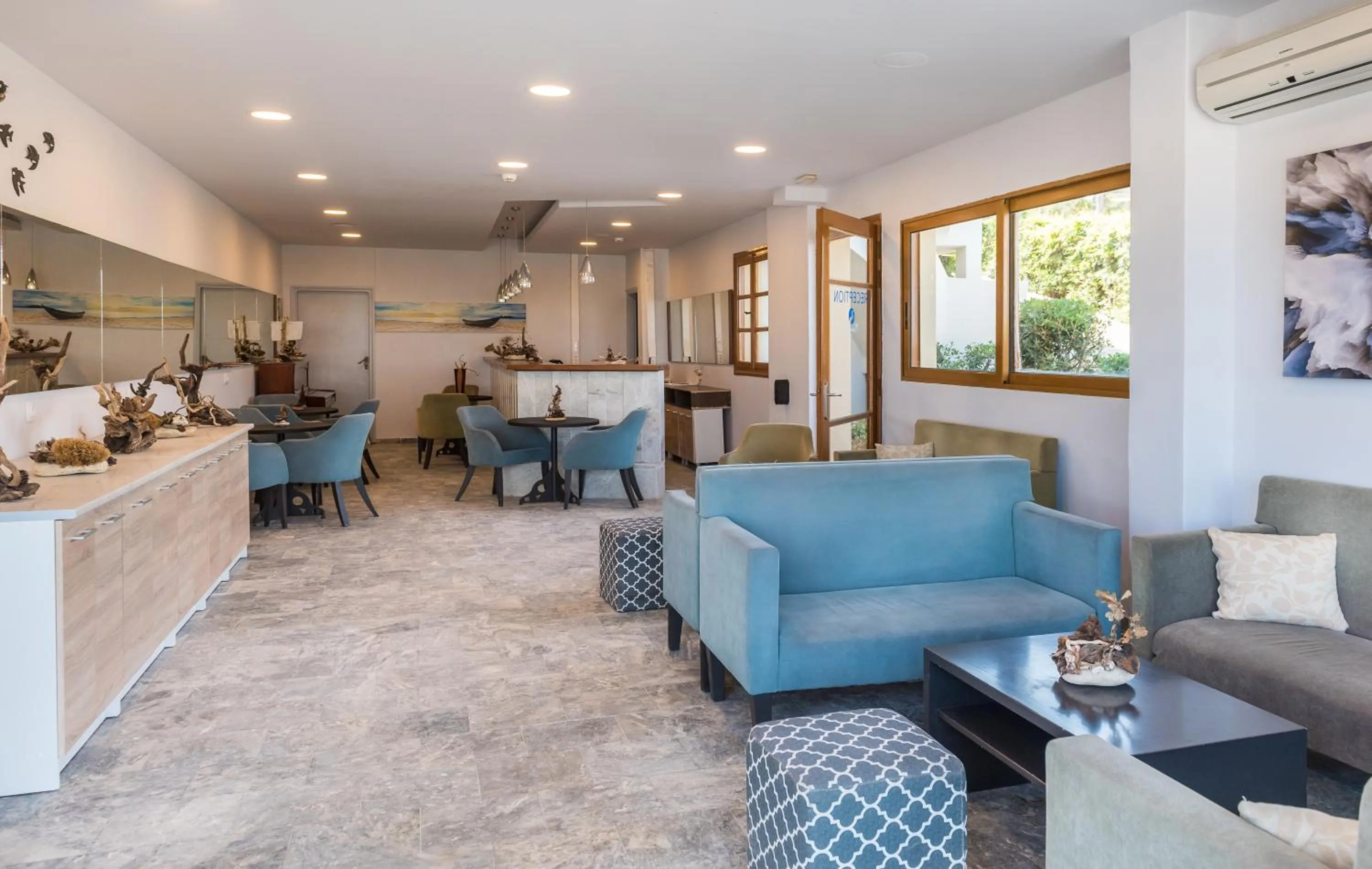 Seating area in Musela Studios