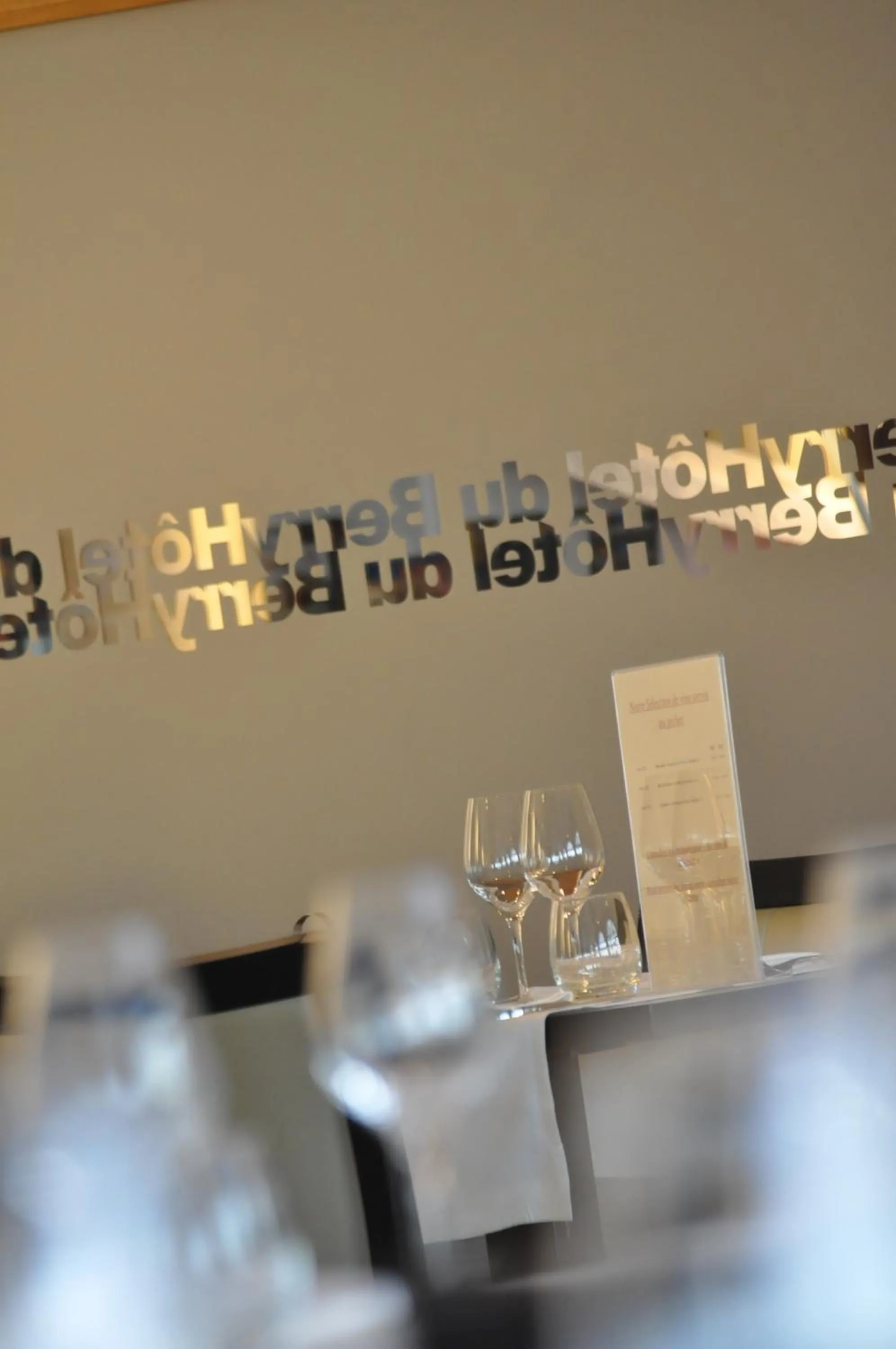 Decorative detail in Hotel Le Berry Saint-Nazaire