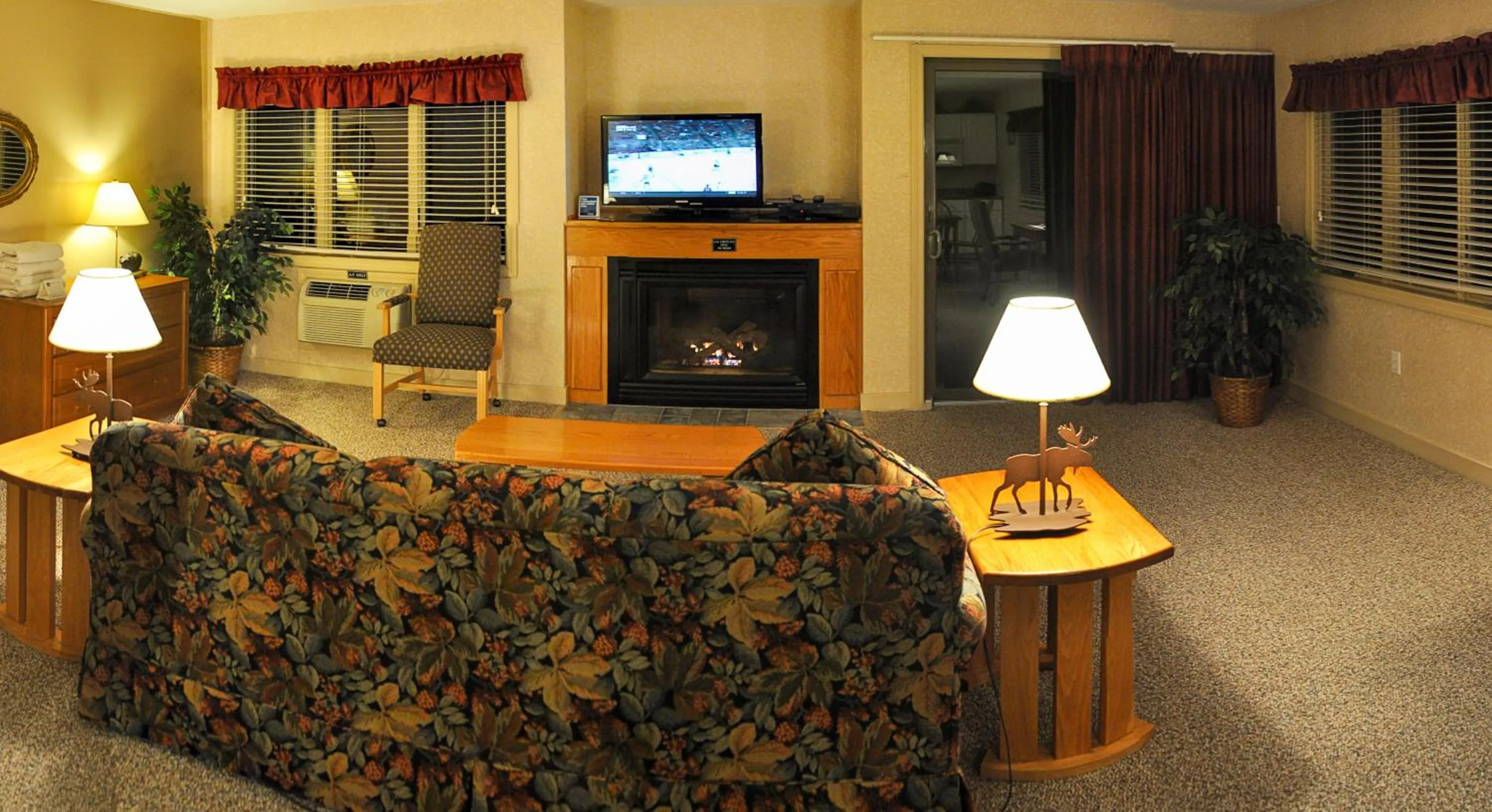 Living room in Attitash Mountain Village