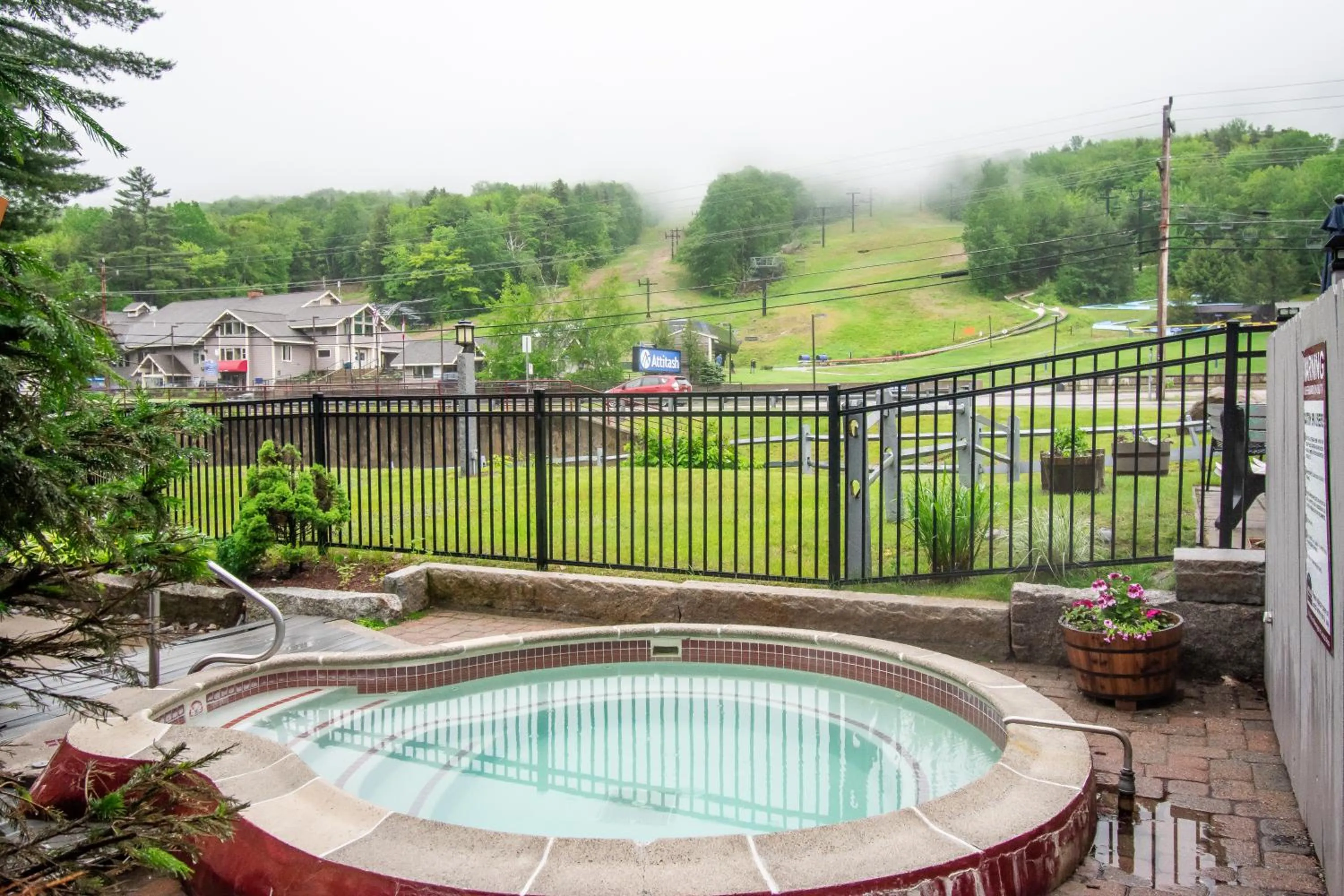 Swimming pool in Attitash Mountain Village