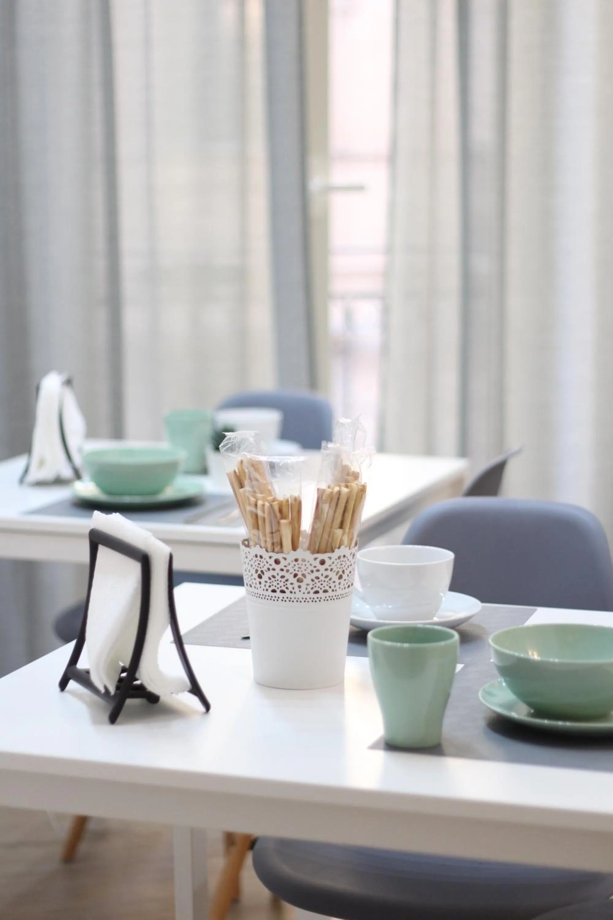 Dining area in Solli Rooms