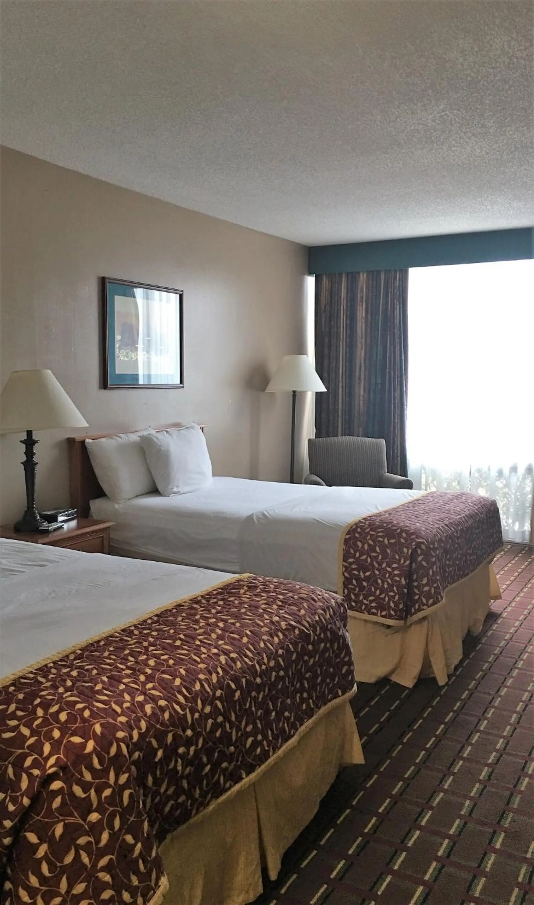 Bed in The Biltmore Hotel Oklahoma