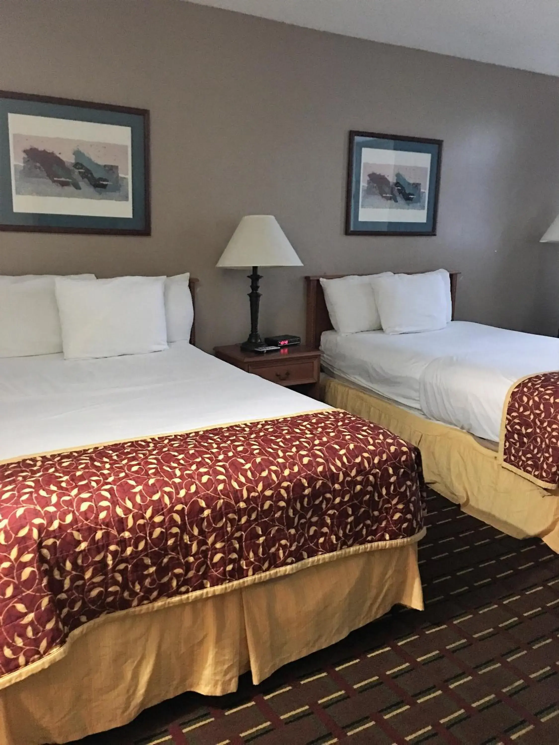 Bed in Biltmore Hotel Oklahoma