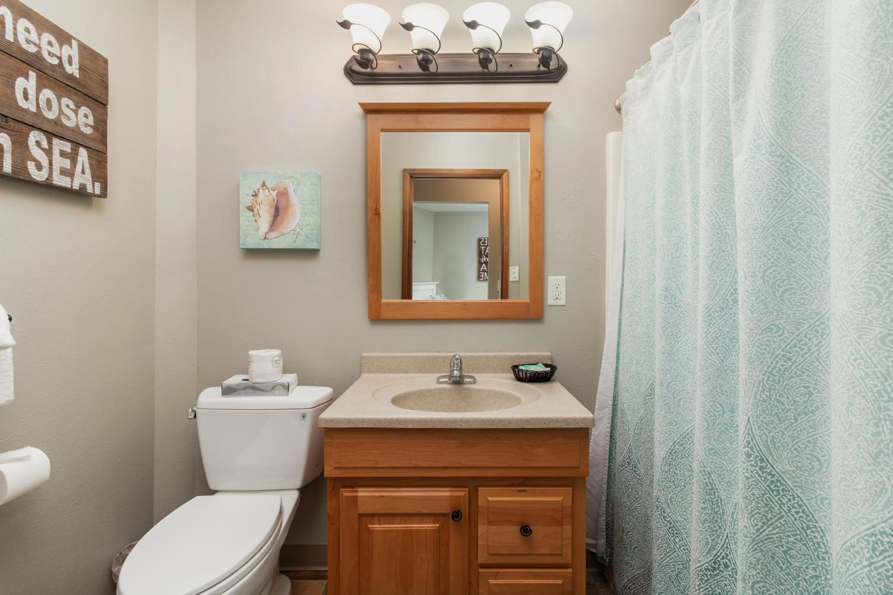 Bathroom in Ocean Terrace Condominiums