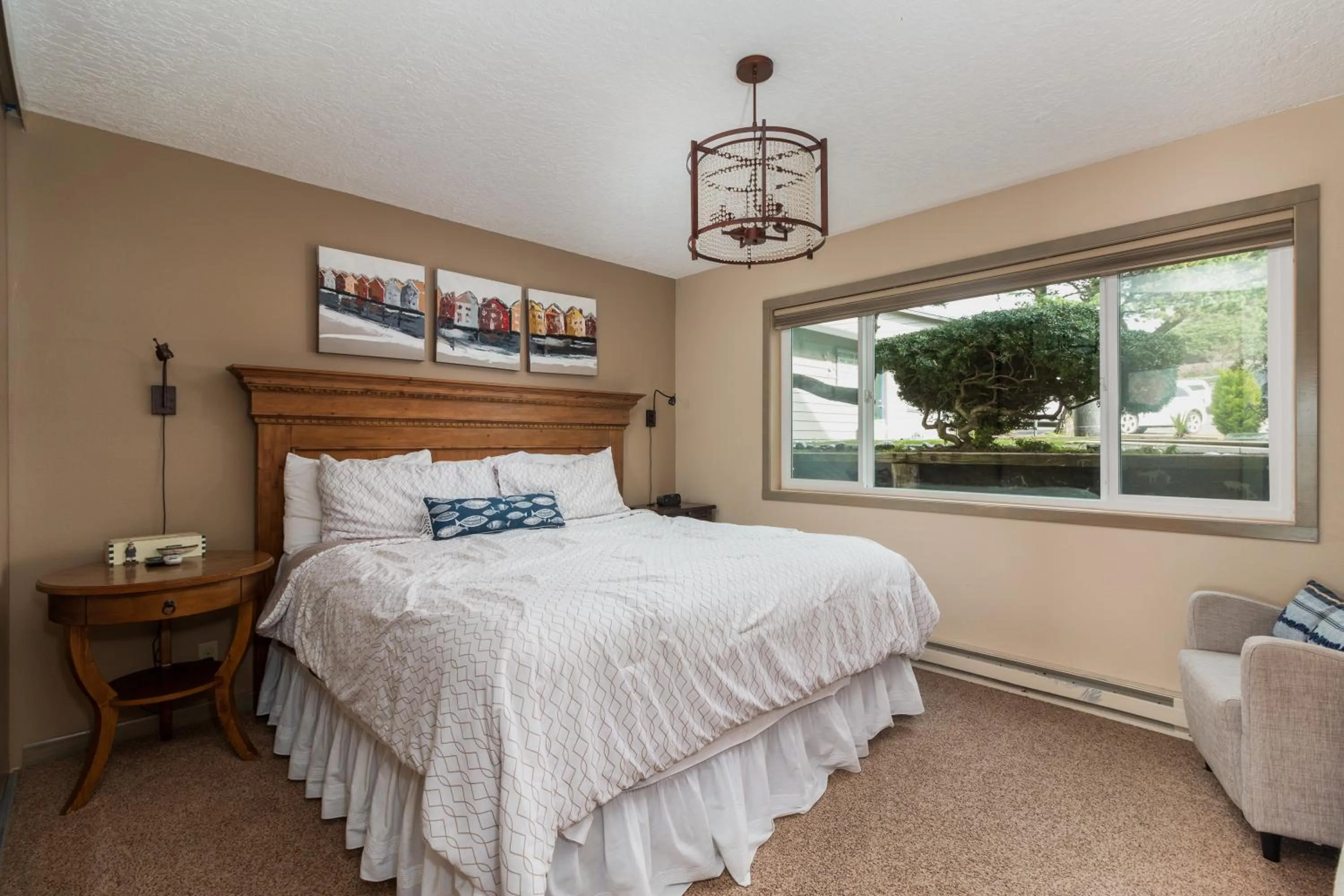 Bedroom in Ocean Terrace Condominiums