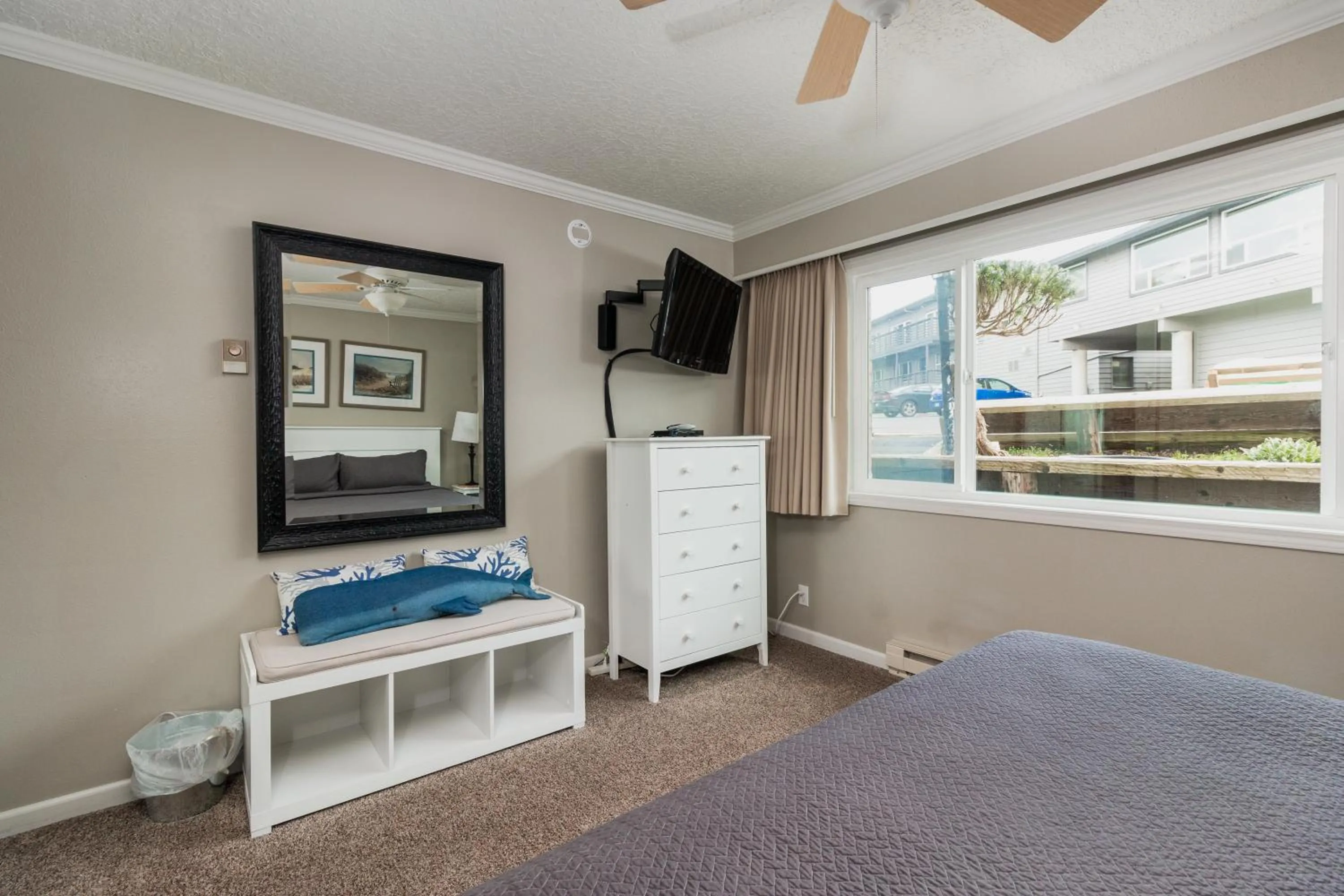 Bedroom in Ocean Terrace Condominiums