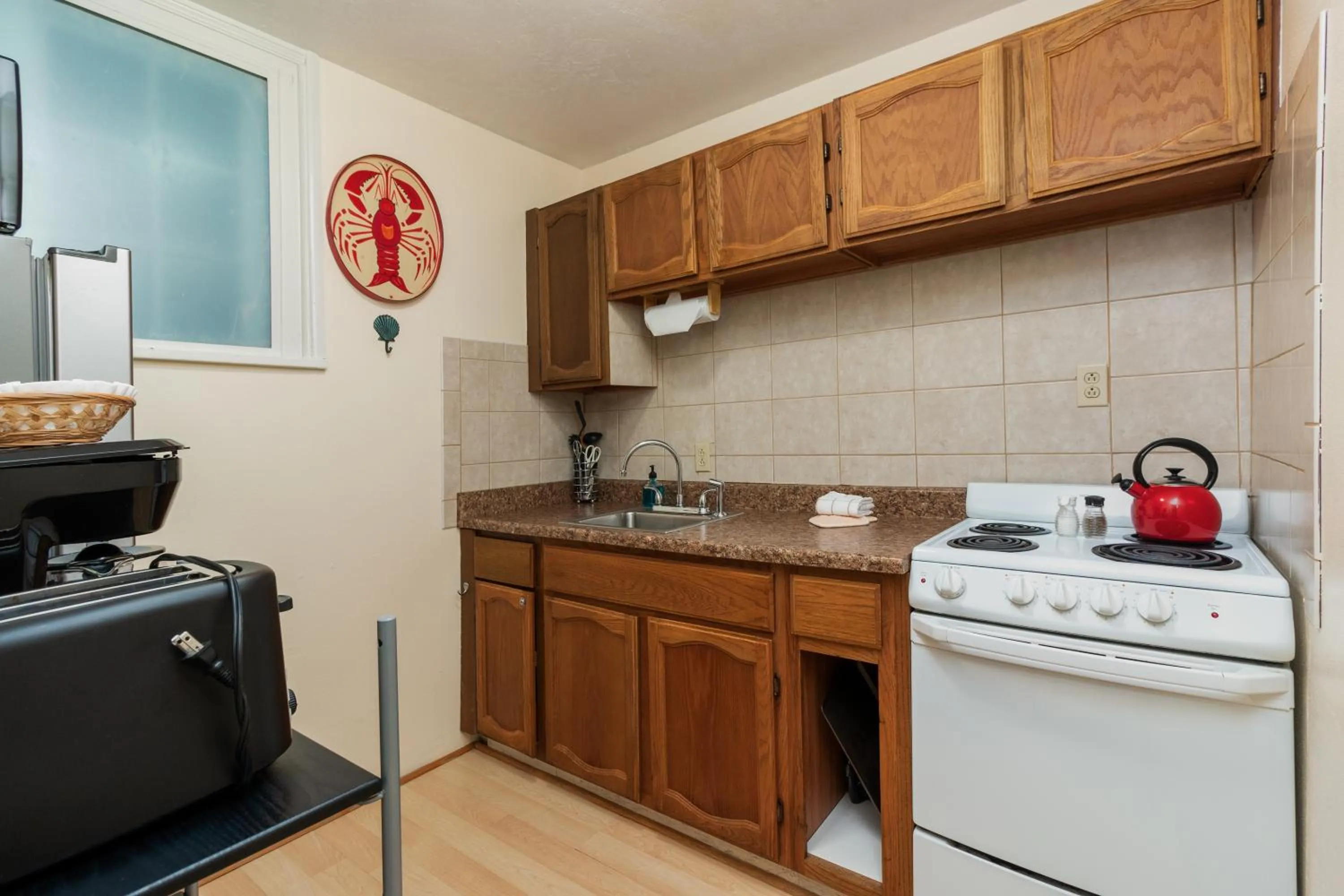 Kitchen or kitchenette in Ocean Terrace Condominiums