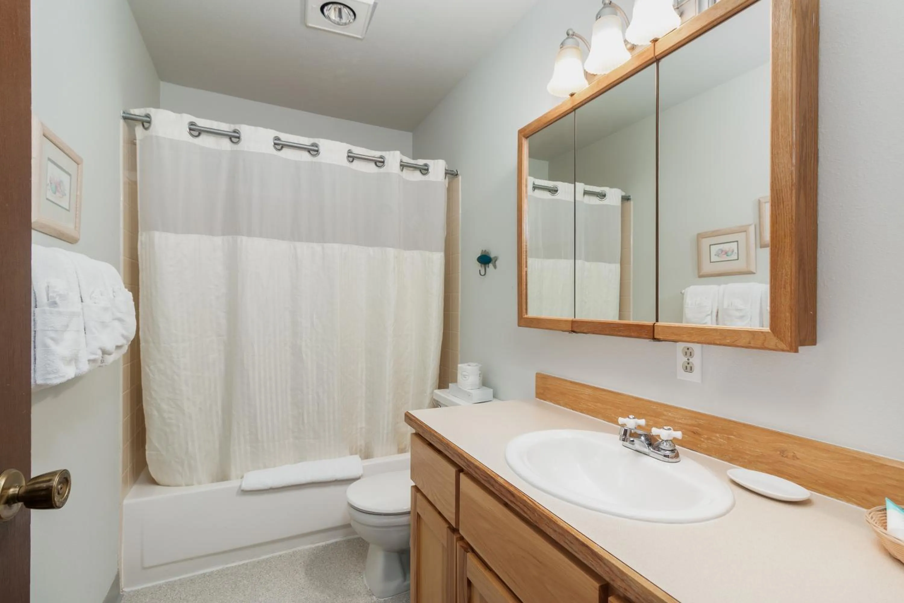 Bathroom in Ocean Terrace Condominiums