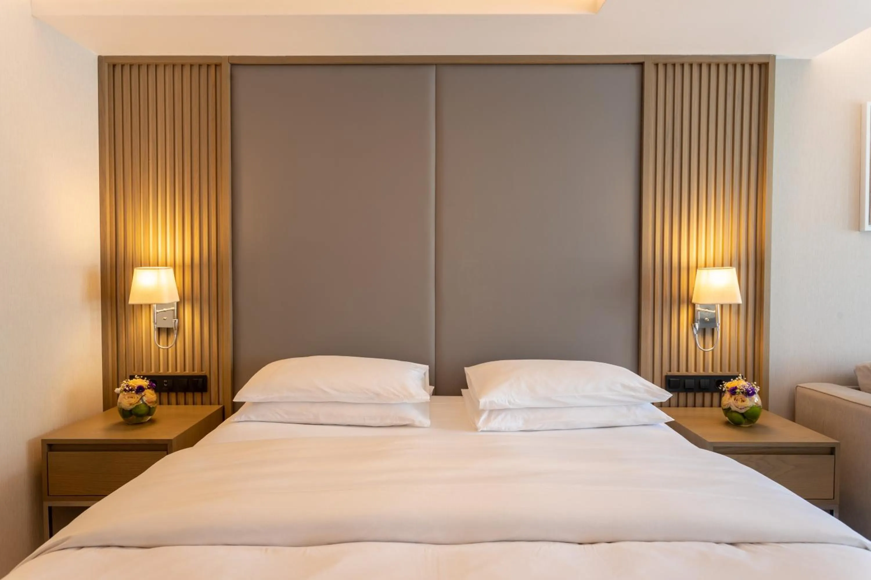 Bed in Hyatt Regency Kotor Bay Resort