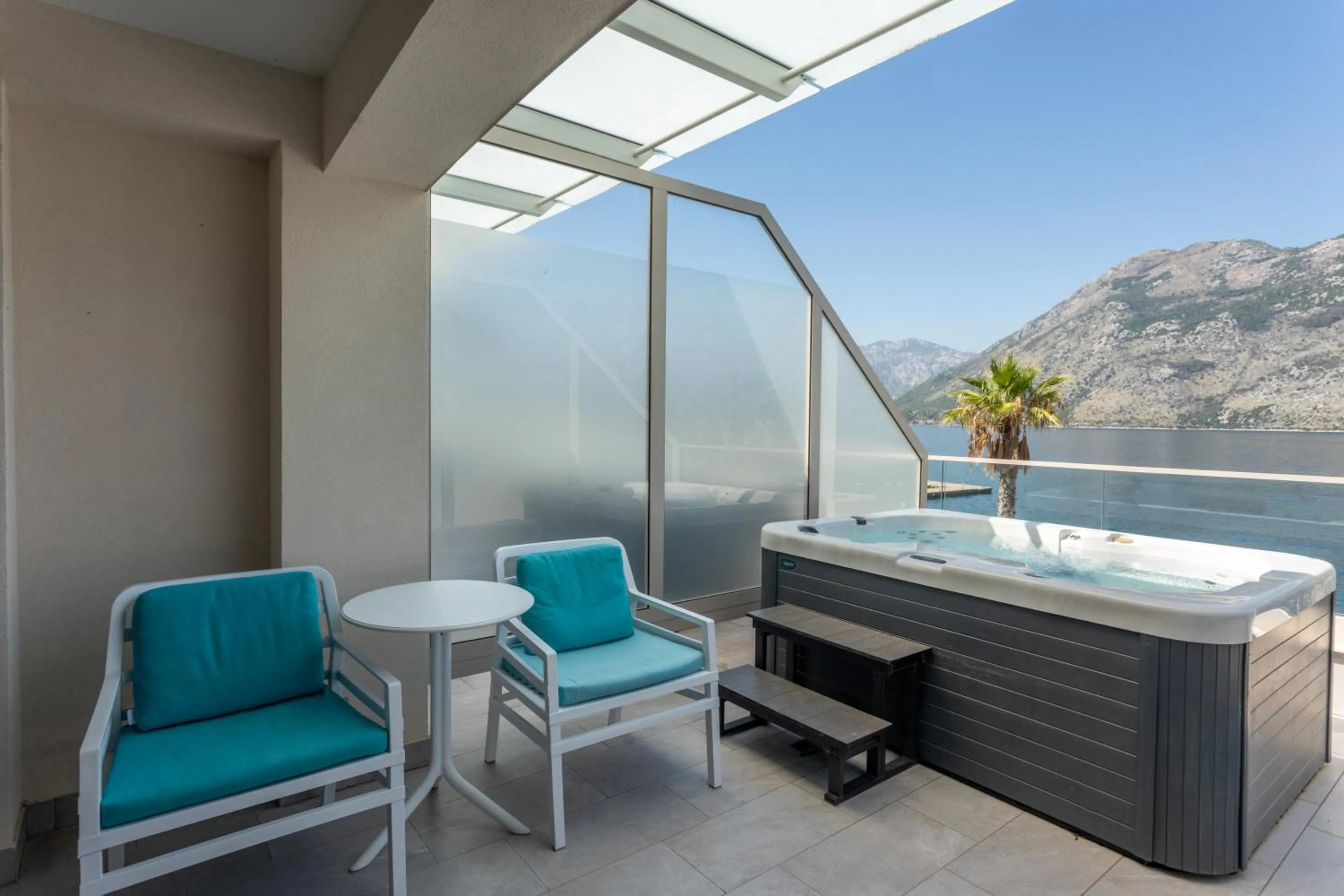Hot Tub in Hyatt Regency Kotor Bay Resort