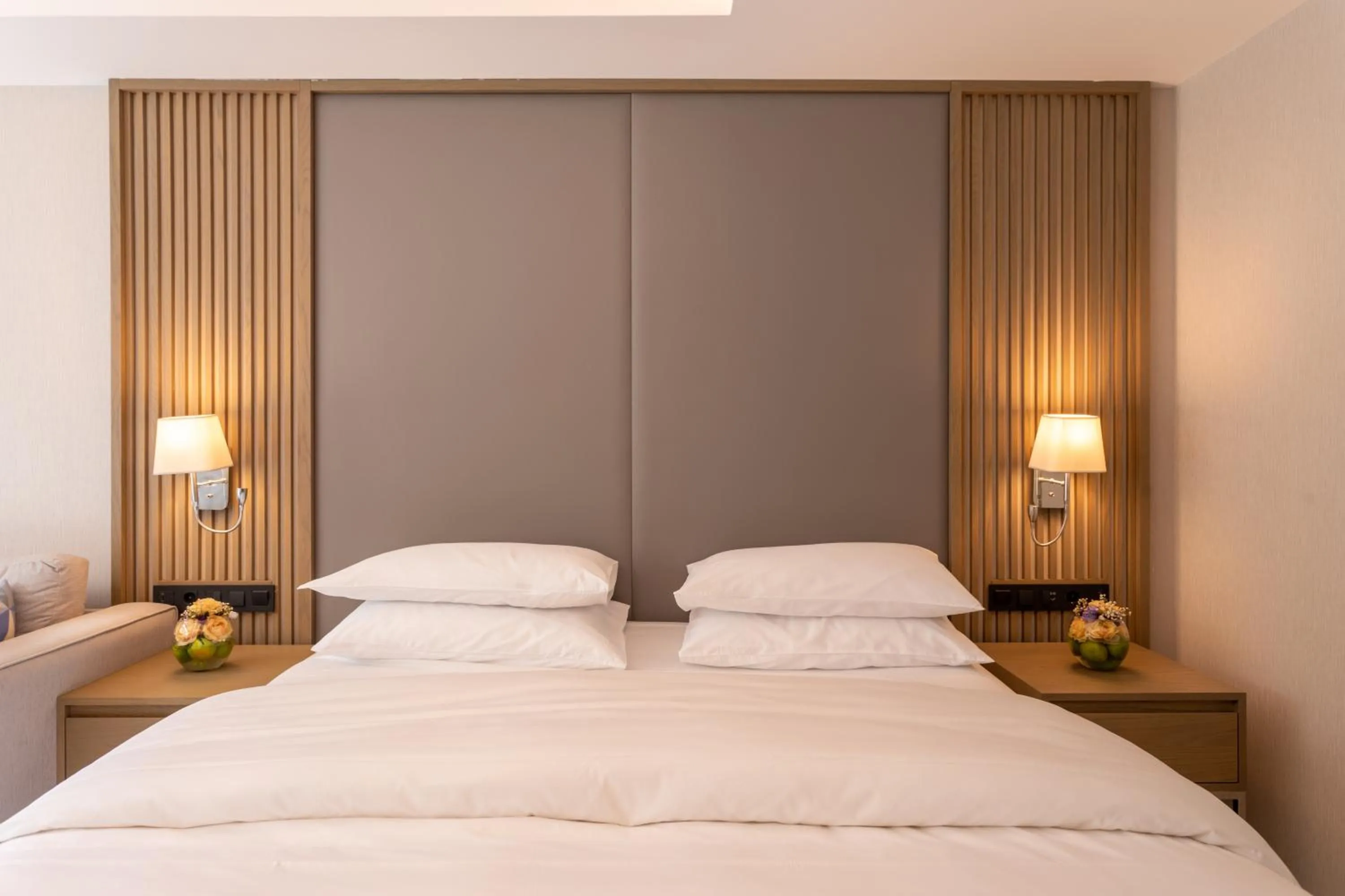 Bed in Hyatt Regency Kotor Bay Resort