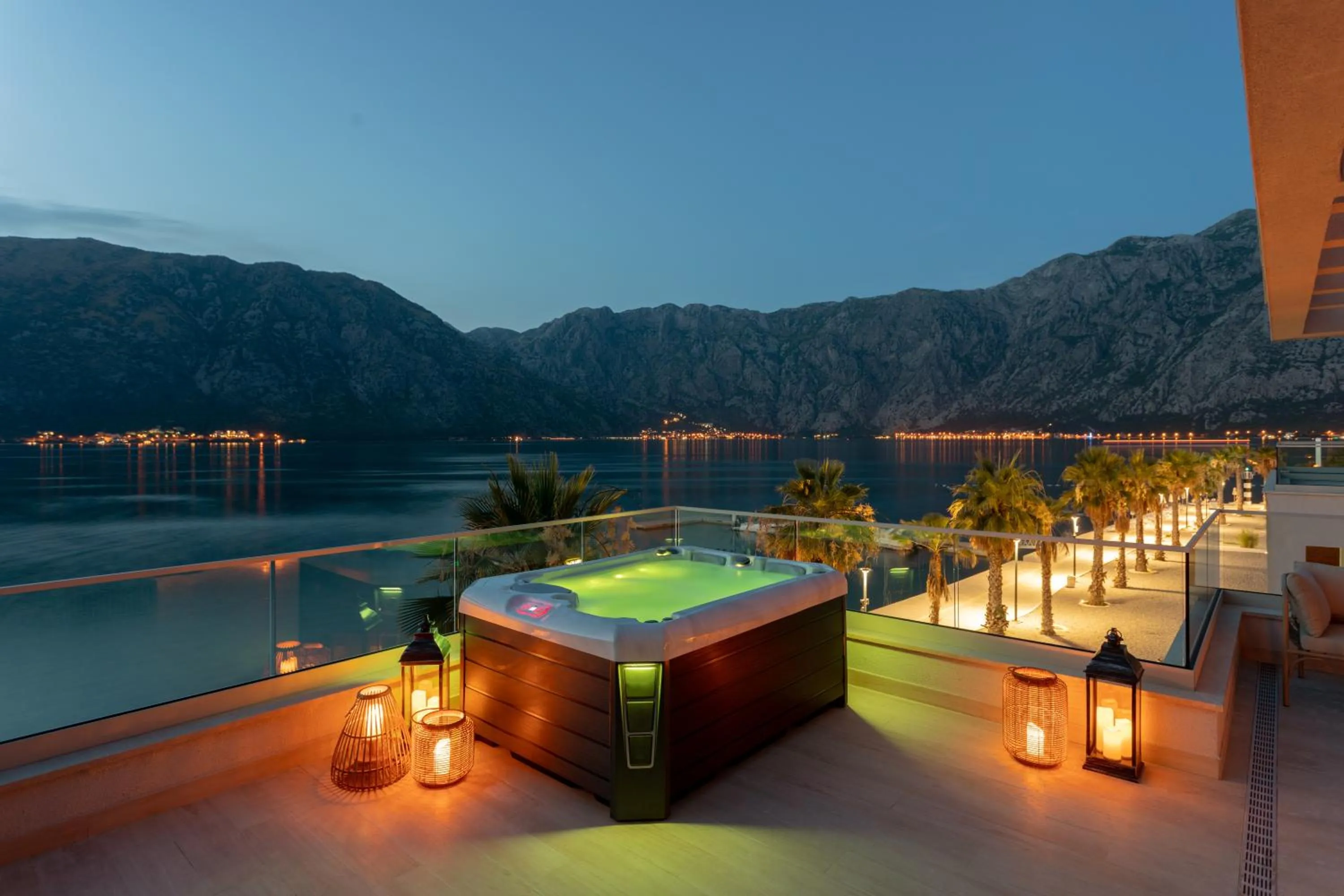 Hot Tub in Hyatt Regency Kotor Bay Resort