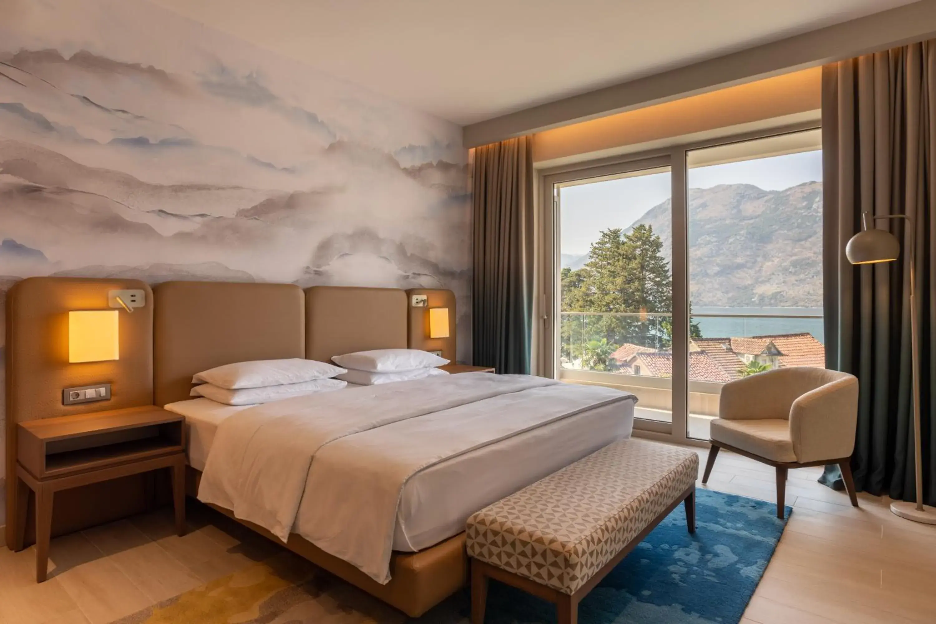 Bedroom, Bed in Hyatt Regency Kotor Bay Resort Bedroom, Bed in Hyatt Regency Kotor Bay Resort