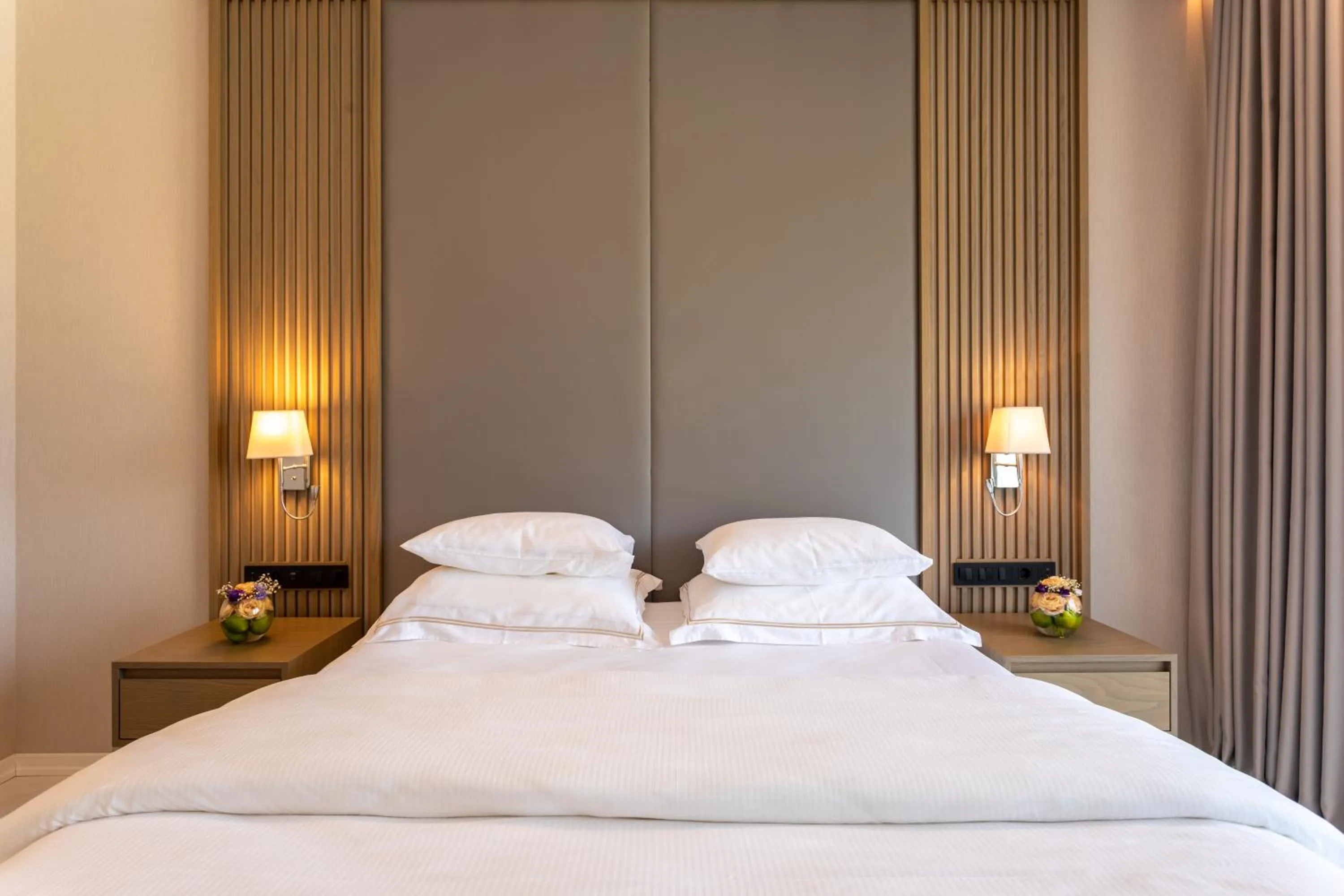 Bed in Hyatt Regency Kotor Bay Resort