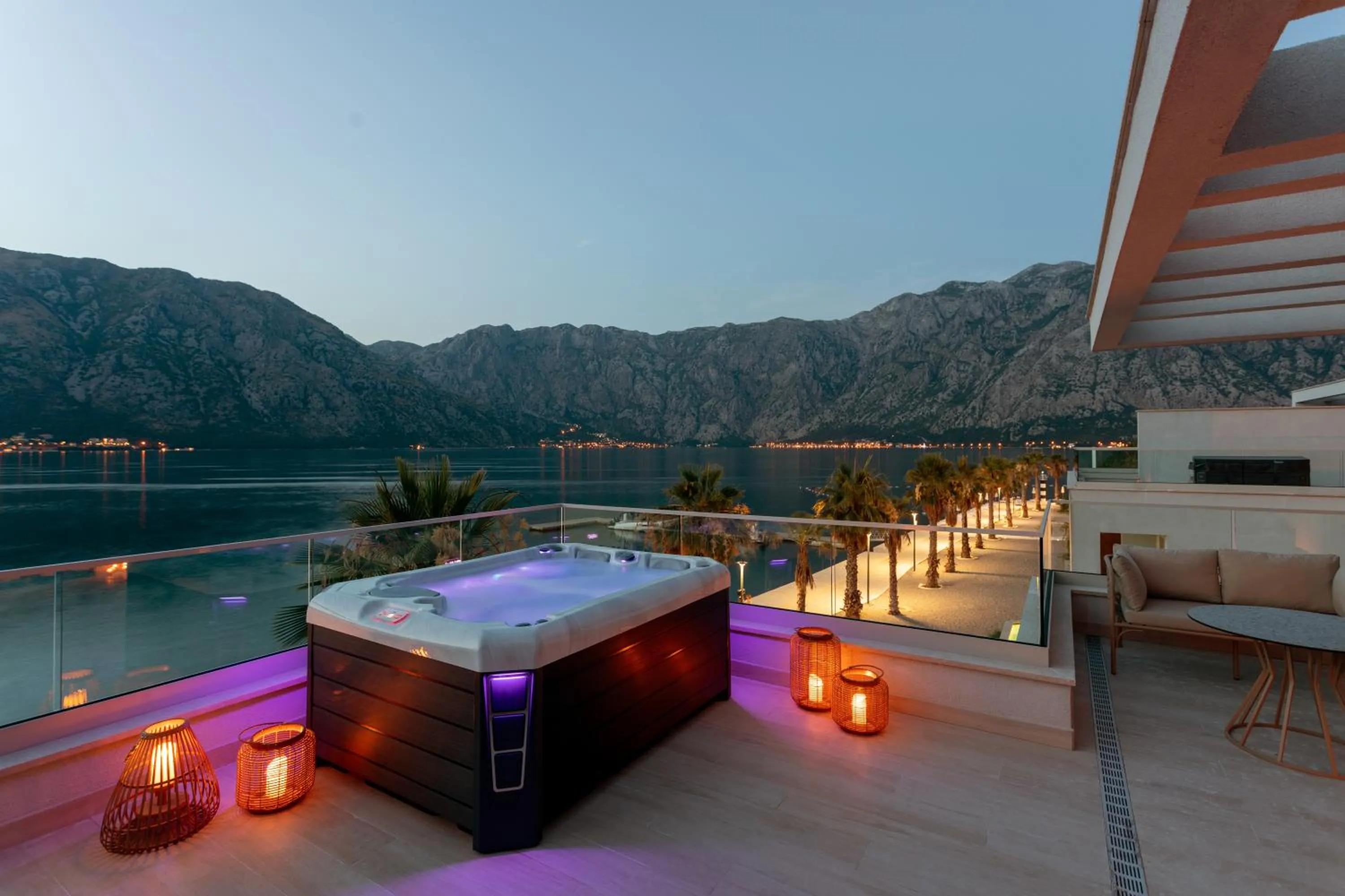 Hot Tub in Hyatt Regency Kotor Bay Resort
