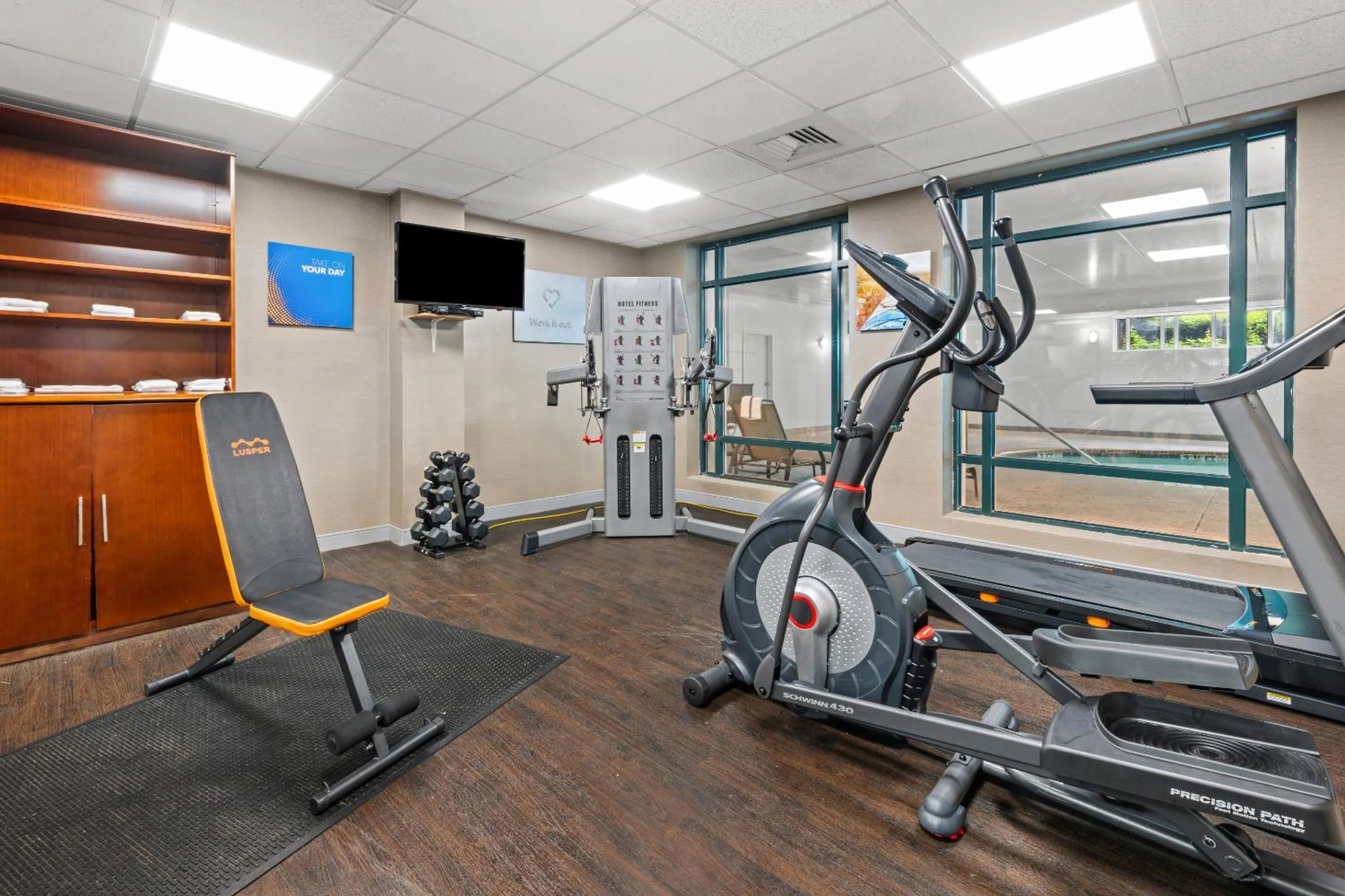 Fitness centre/facilities in Comfort Suites Near Casinos