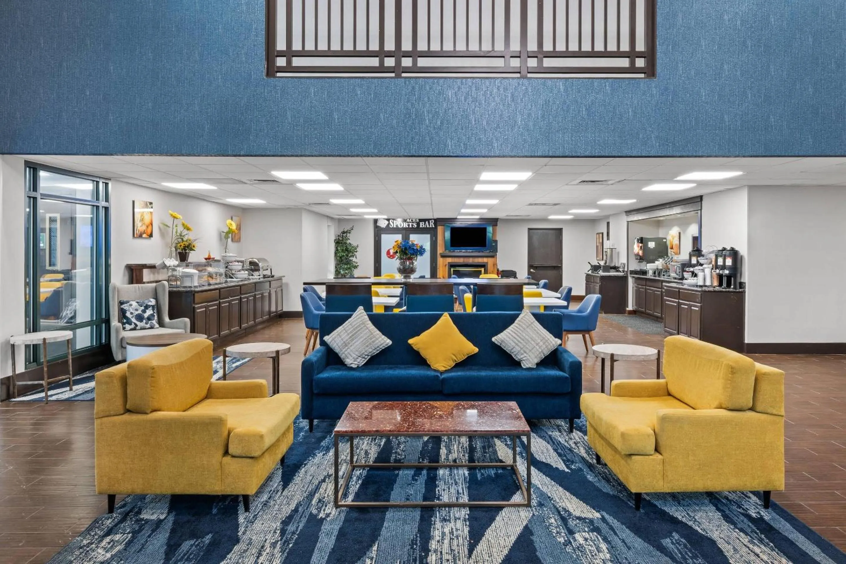 Lobby or reception in Comfort Suites Near Casinos
