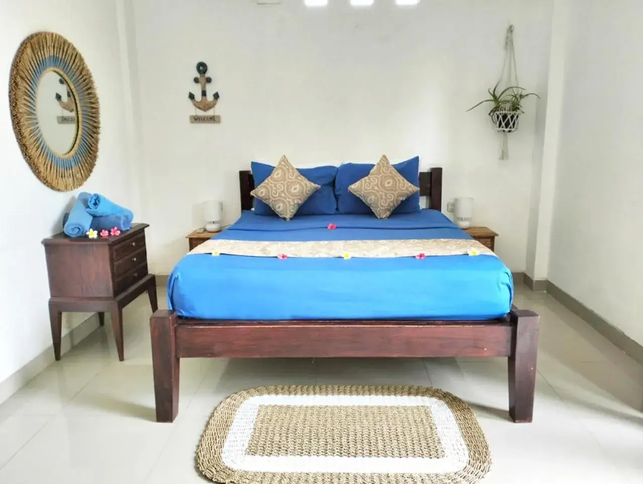 Triple Room with Pool View in Sea Star Bali Triple Room with Pool View in Sea Star Bali