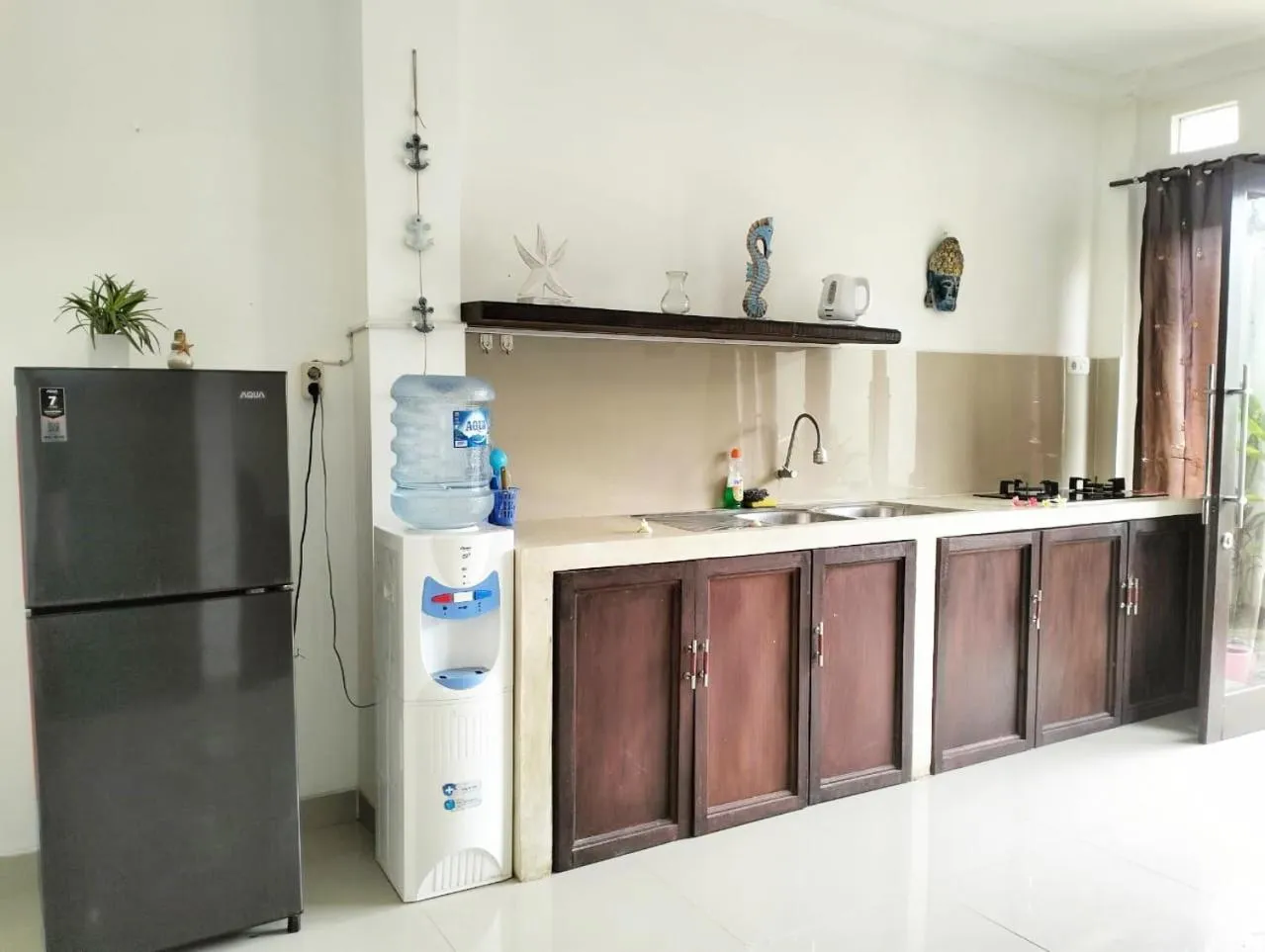 Kitchen or kitchenette in Sea Star Bali